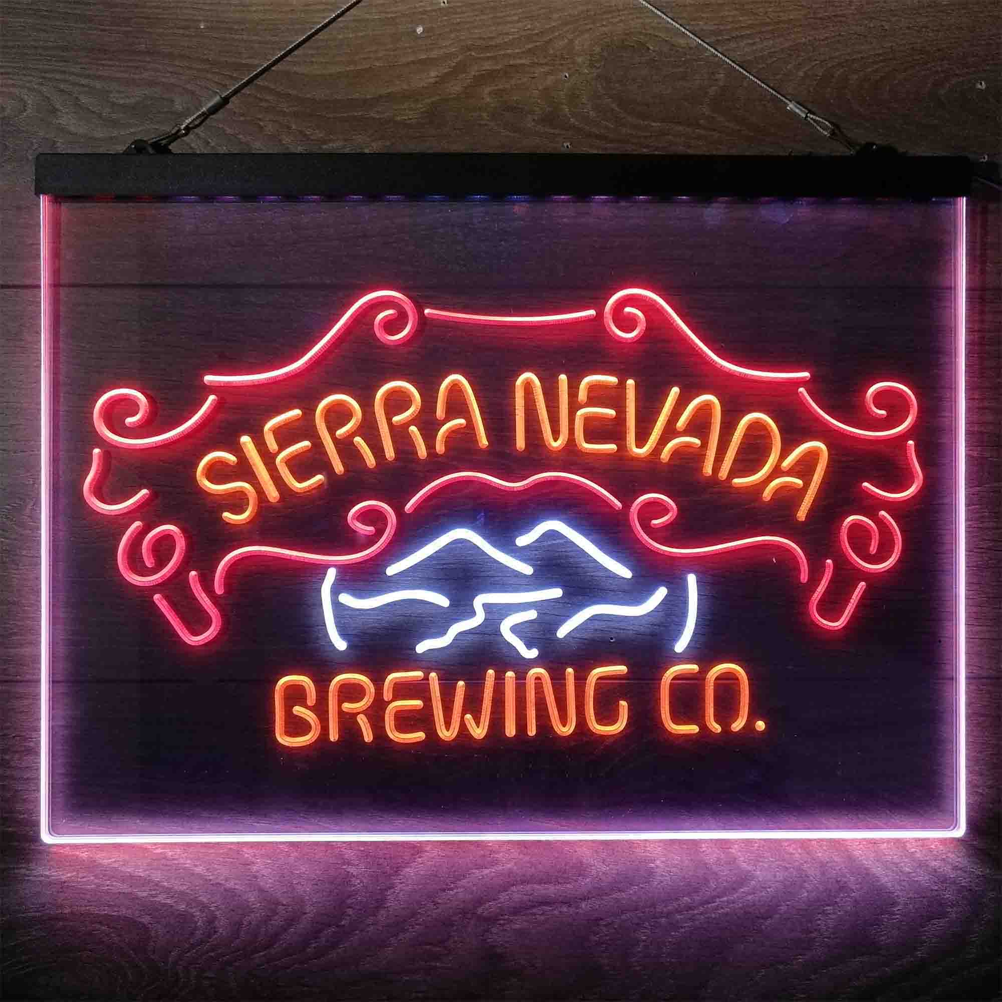 Sierra Nevada Beer Neon 3-Color LED Sign - Image 6