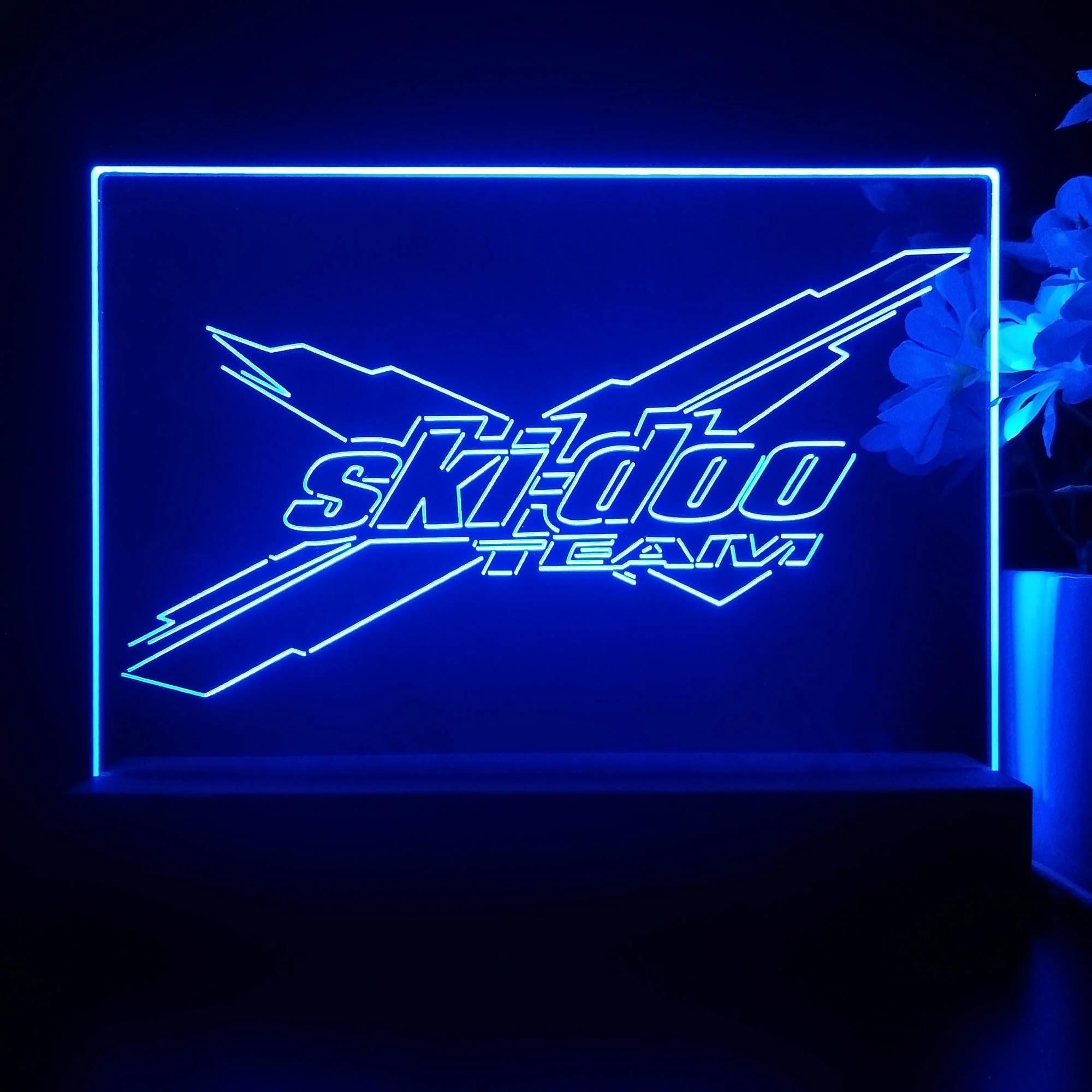 Ski-doo 3D Illusion Night Light Desk Lamp - Image 3