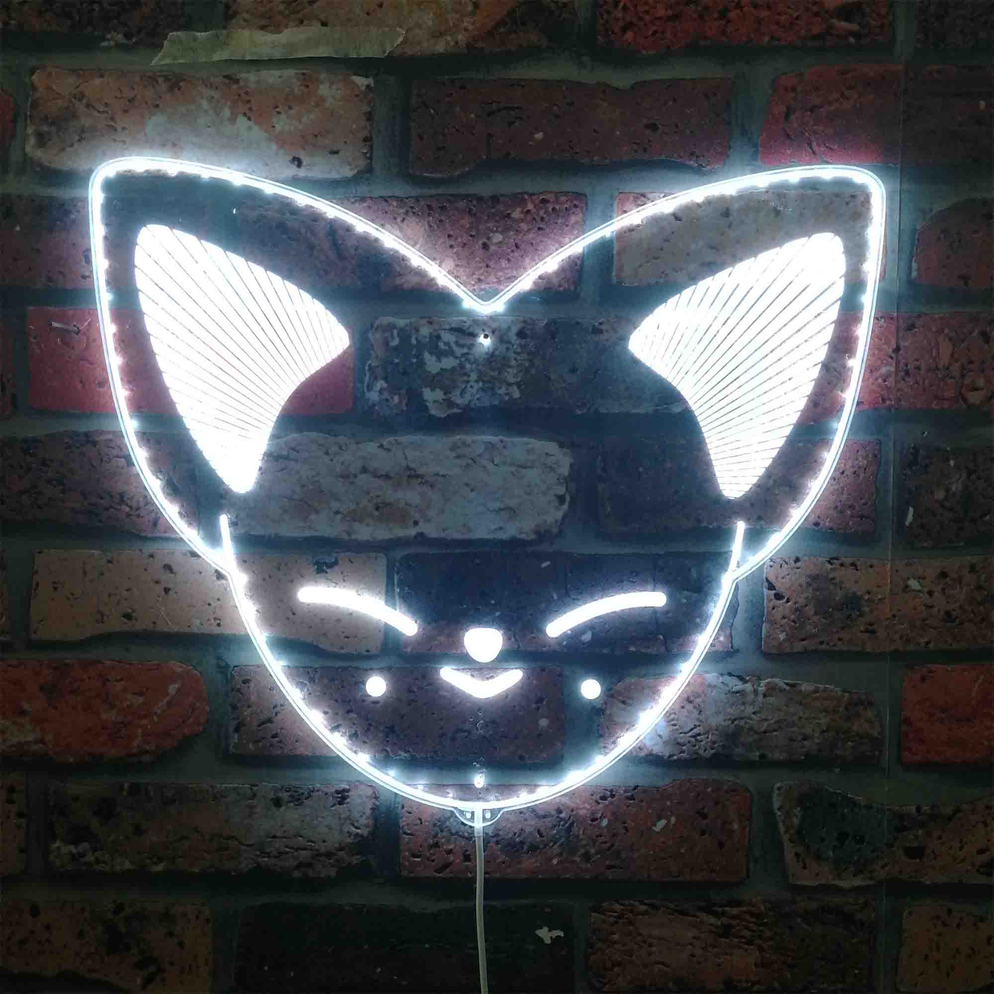 Skzoo Foxl Ny Neon LED Sign with Dynamic RGB Colors - Image 4