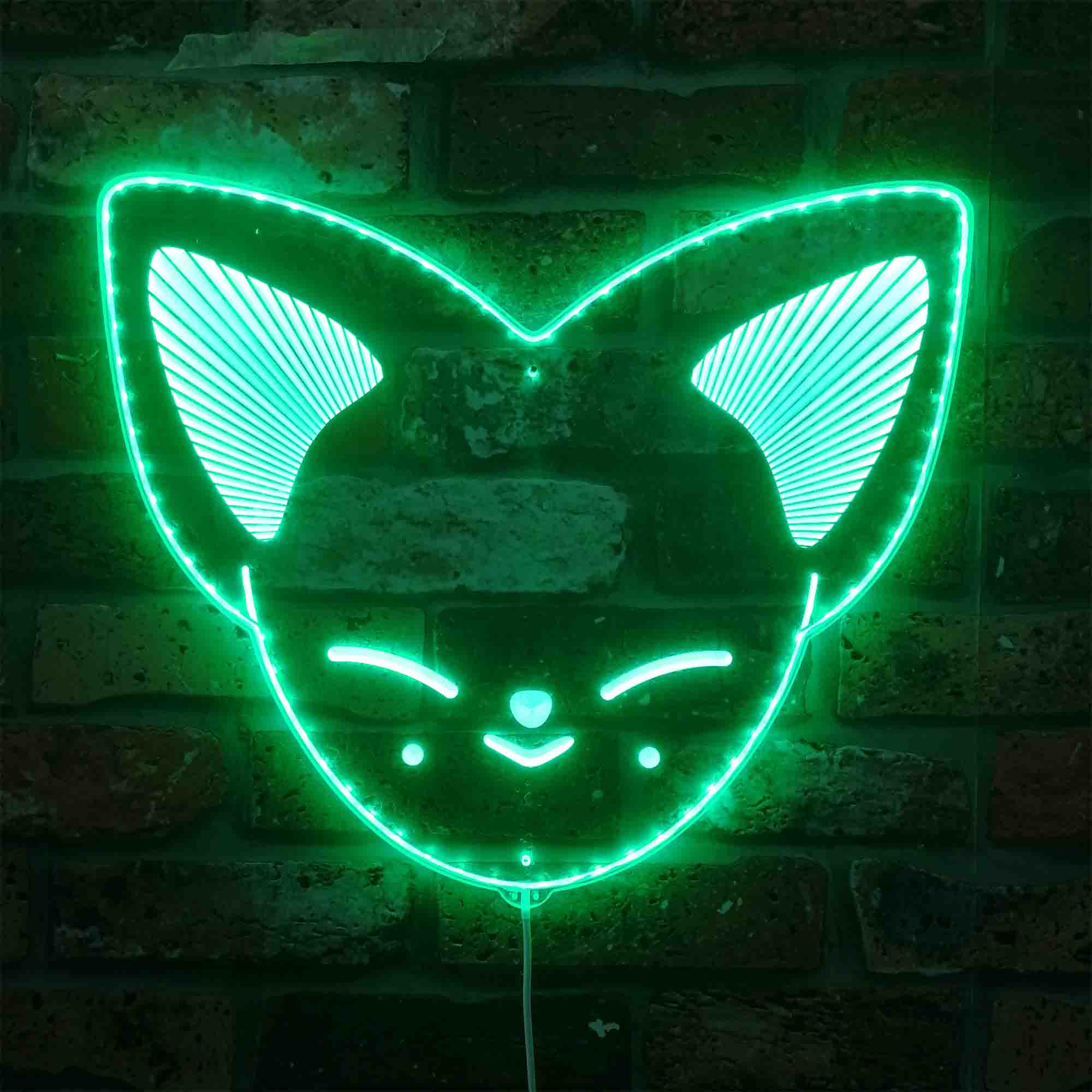 Skzoo Foxl Ny Neon LED Sign with Dynamic RGB Colors - Image 5
