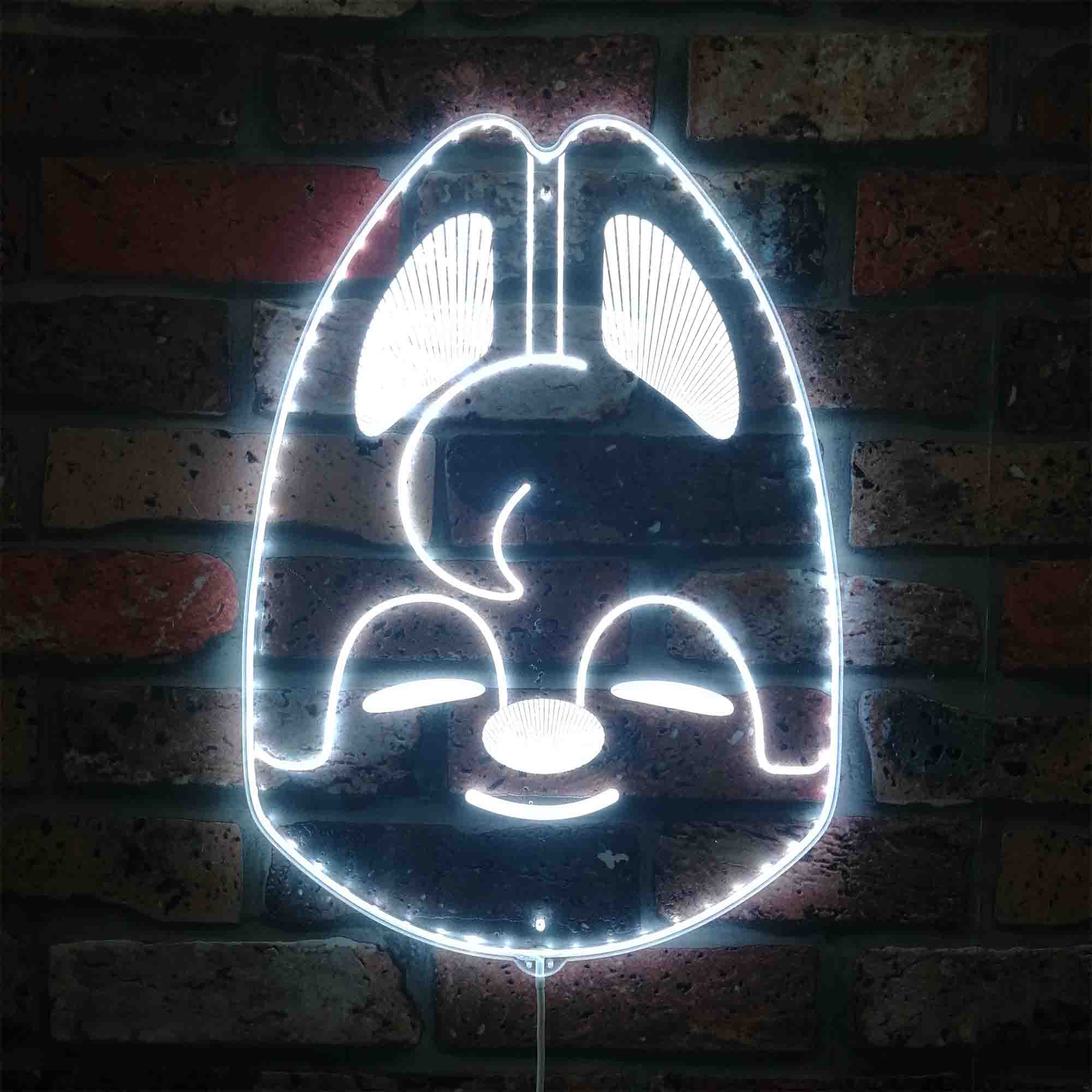 Skzoo Wolf Chan Neon LED Sign with Dynamic RGB Colors - Image 5
