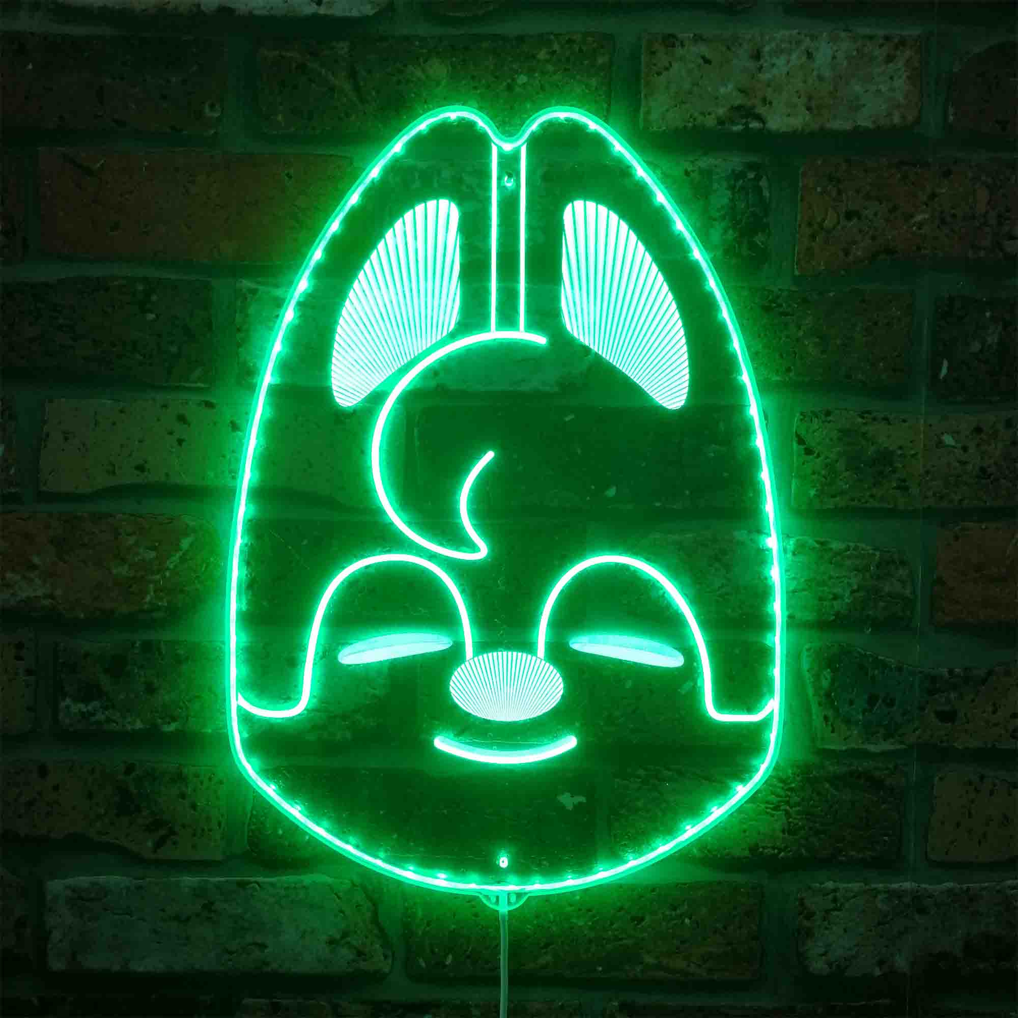 Skzoo Wolf Chan Neon LED Sign with Dynamic RGB Colors - Image 6
