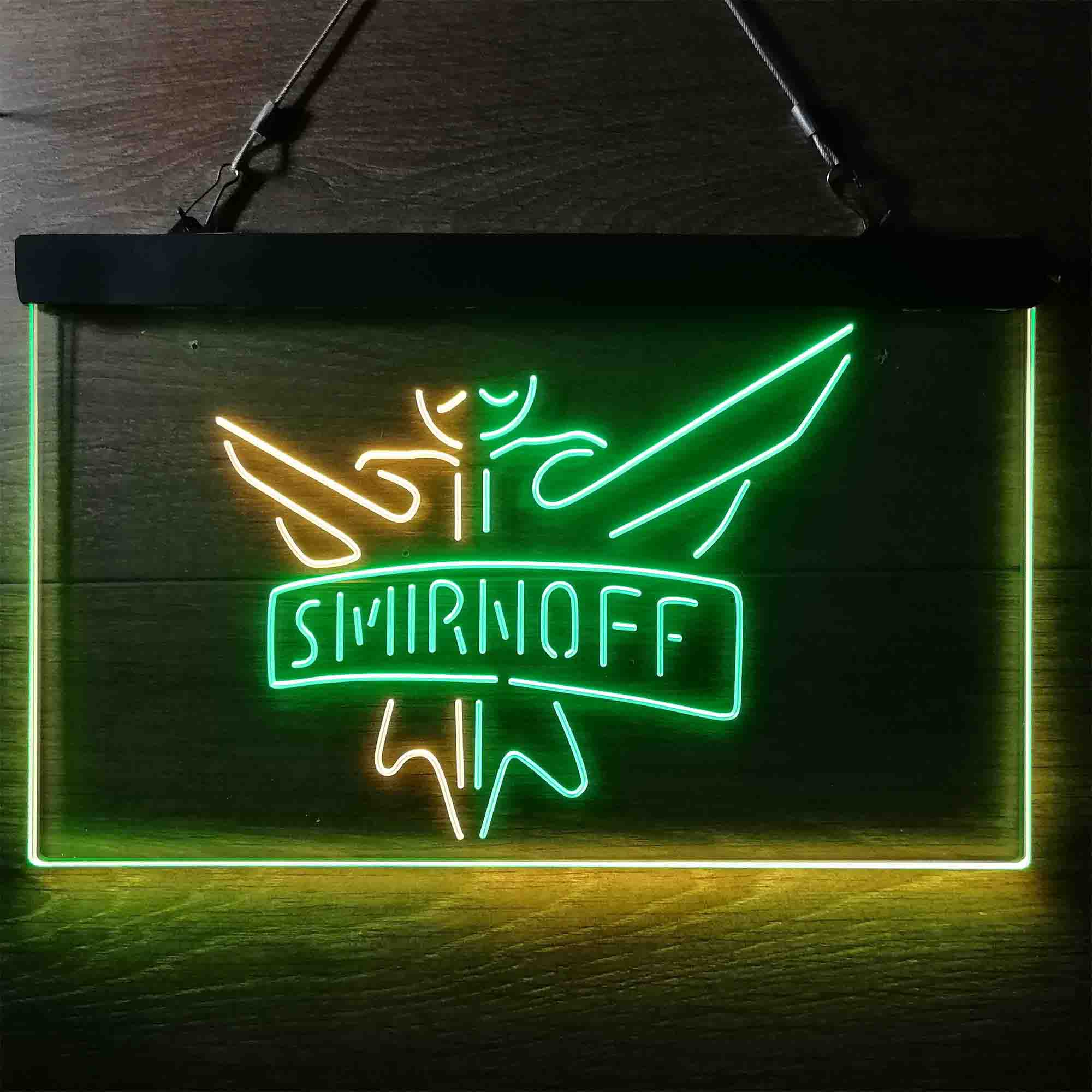 Smirnoff Beverages Home Bar Neon Light LED Sign - Image 10