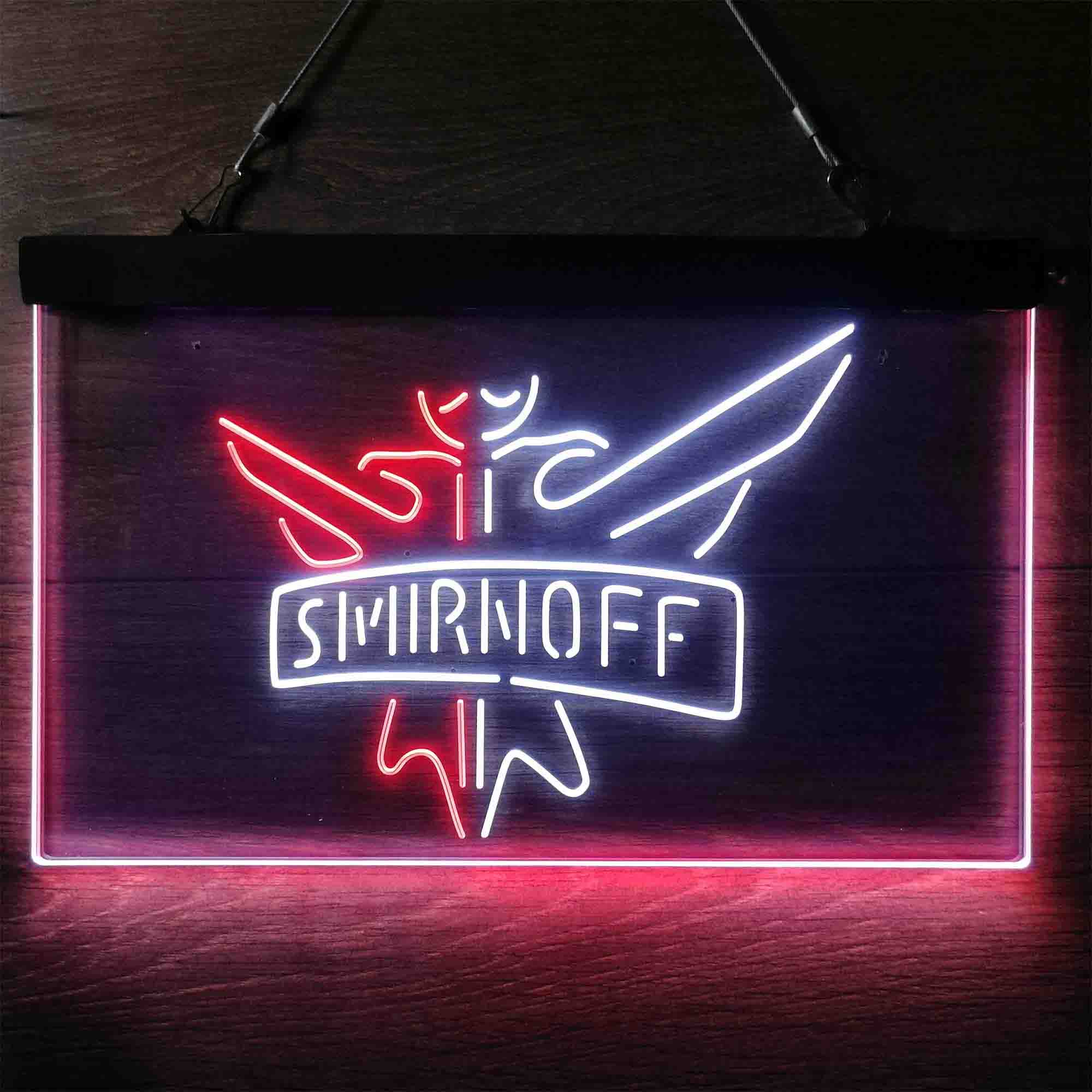 Smirnoff Beverages Home Bar Neon Light LED Sign - Image 9