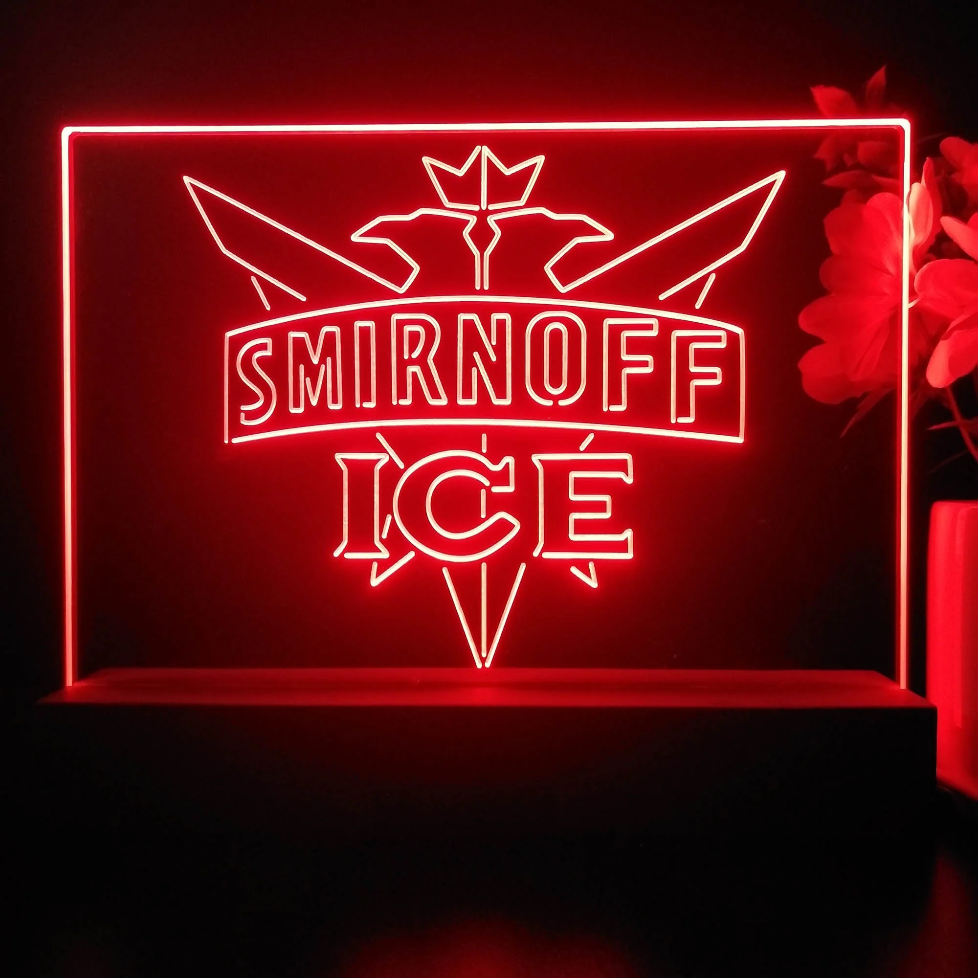 Smirnoff Vodka Bar Neon Sign Pub Bar Decor Lamp - Image 2
