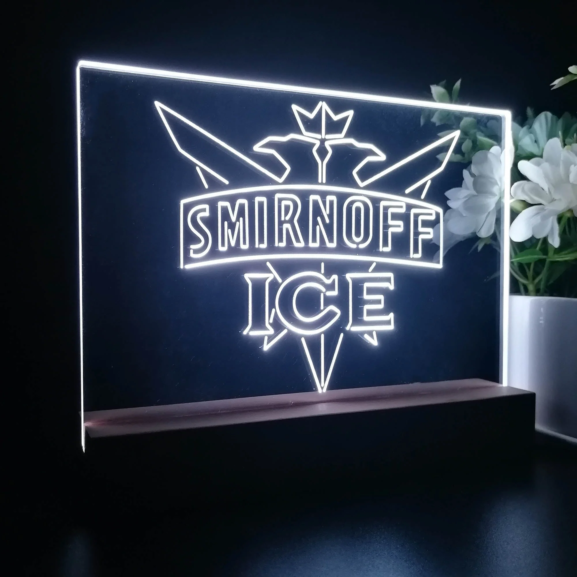 Smirnoff Vodka Bar Neon Sign Pub Bar Decor Lamp - Image 5
