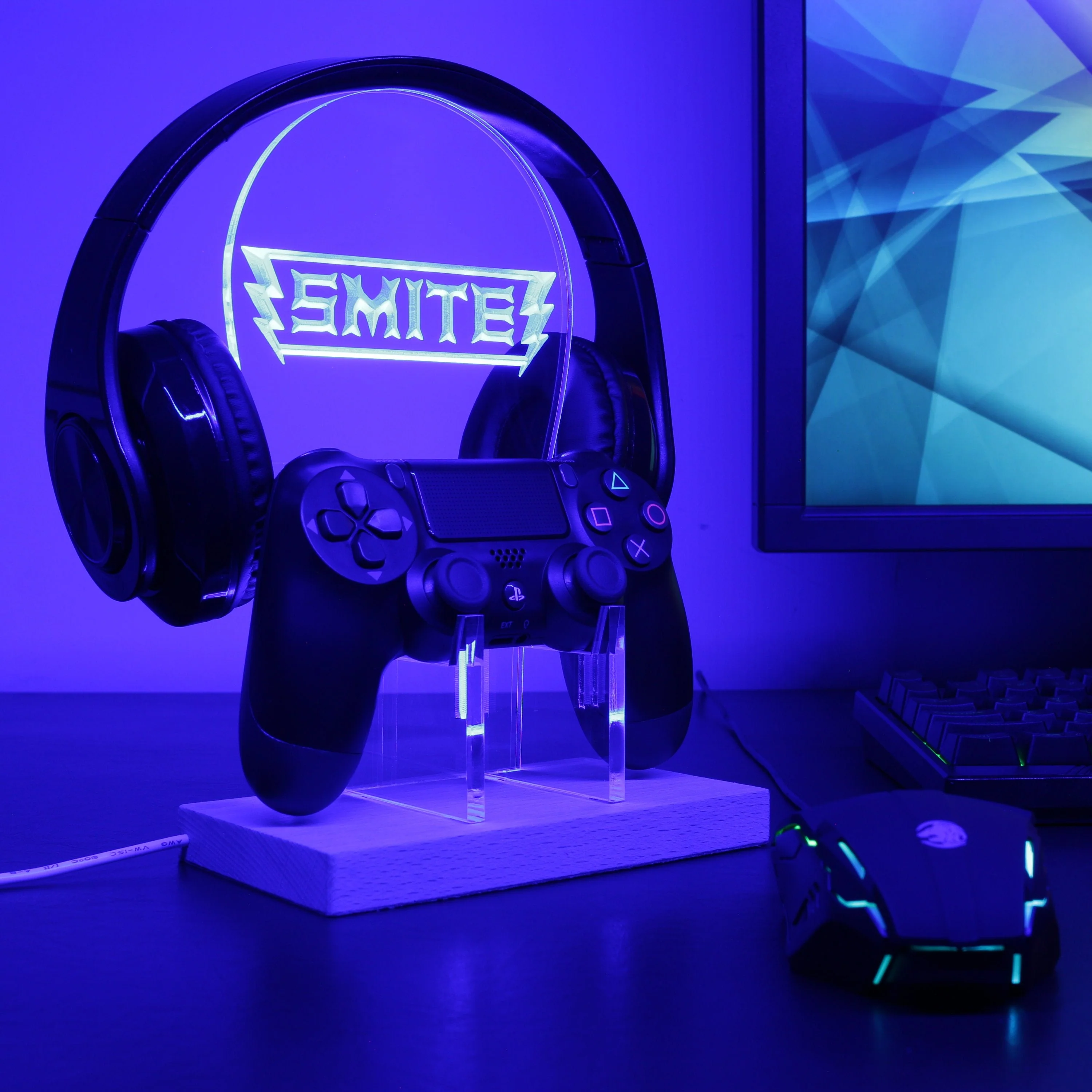 Smite LED Gaming Headset Controller Stand - Image 2