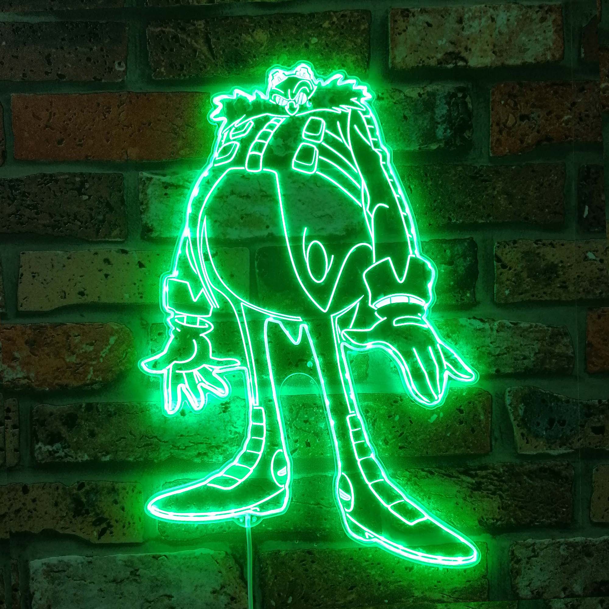 Sonic Dr Eggman Neon LED Sign with Dynamic RGB Colors - Image 6