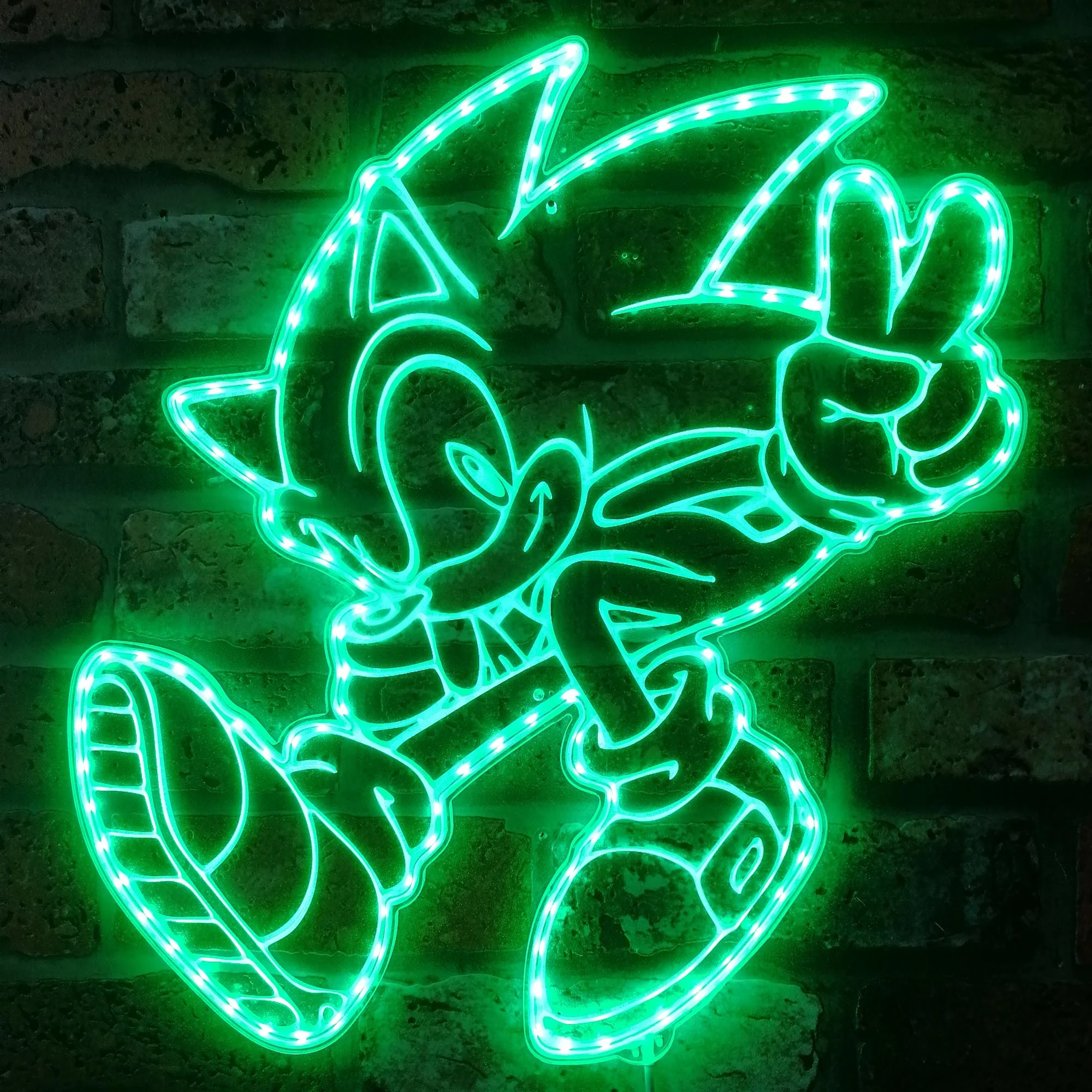 Sonic Neon LED Sign with Dynamic RGB Colors - Image 6