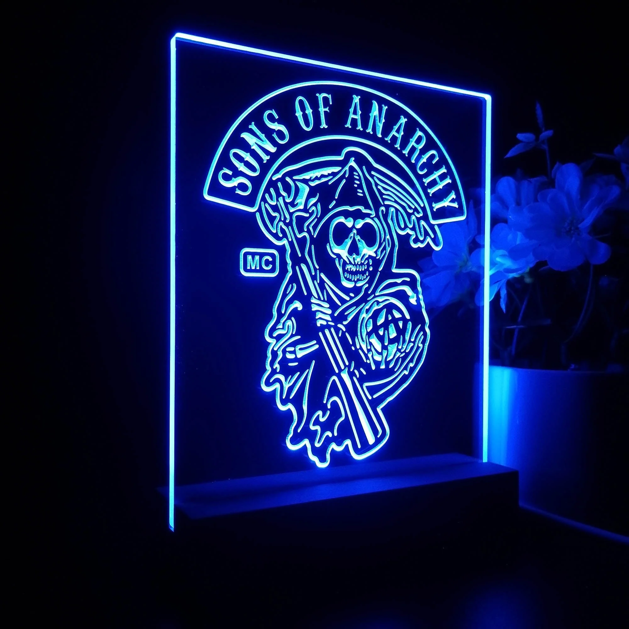 Sons of Anarchy 3D Illusion Night Light Desk Lamp - Image 7