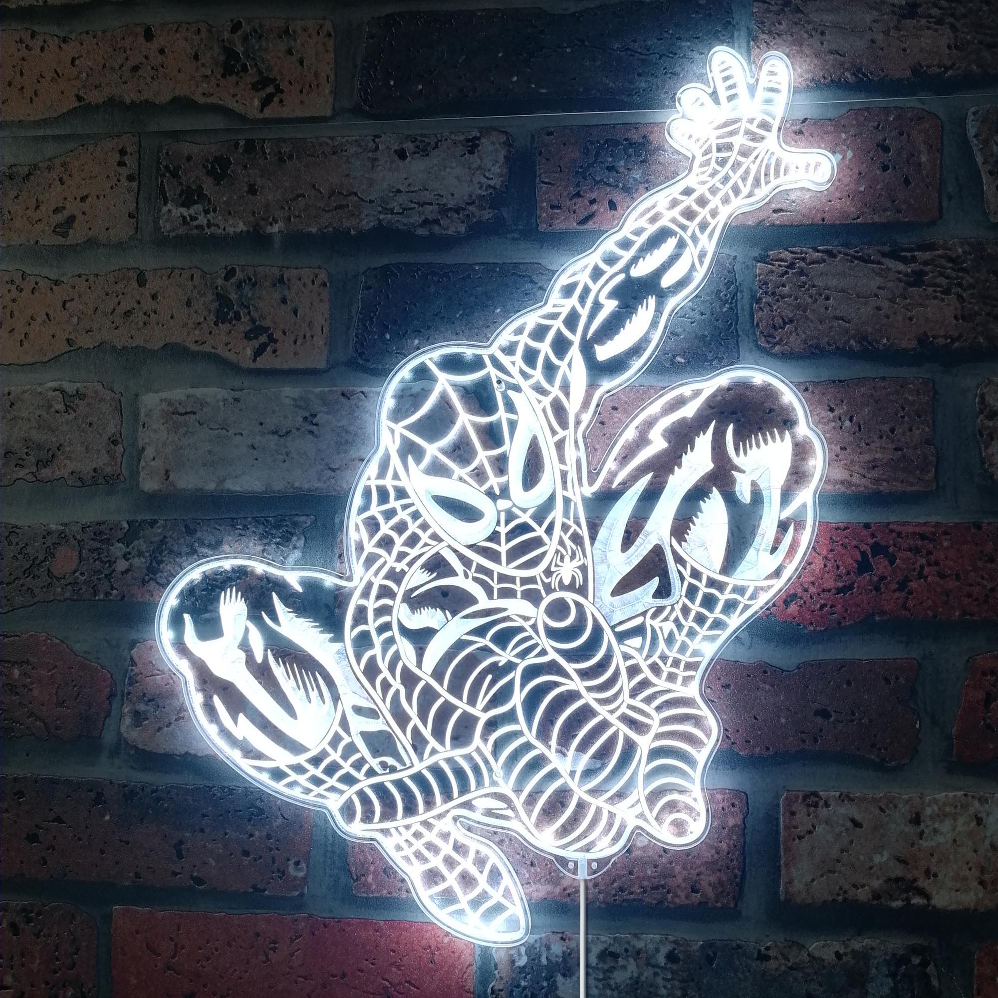 Spider Man Marvels Neon LED Sign with Dynamic RGB Colors - Image 5