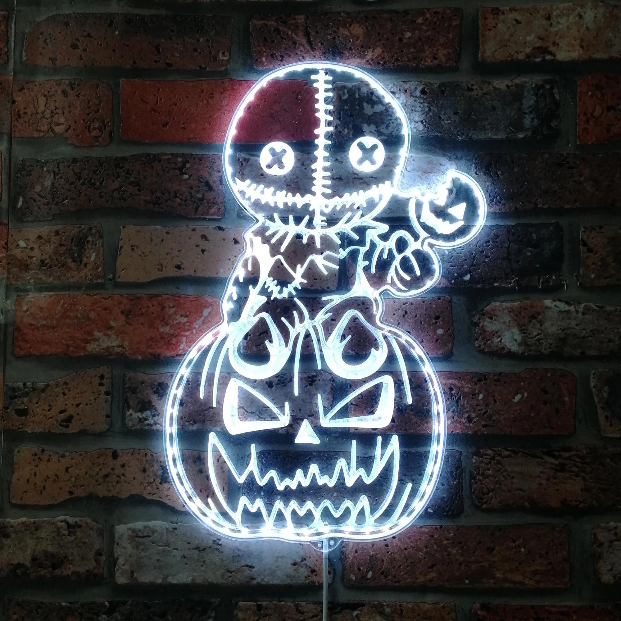 Spirit Halloween Sam Neon LED Sign with Dynamic RGB Colors - Image 5