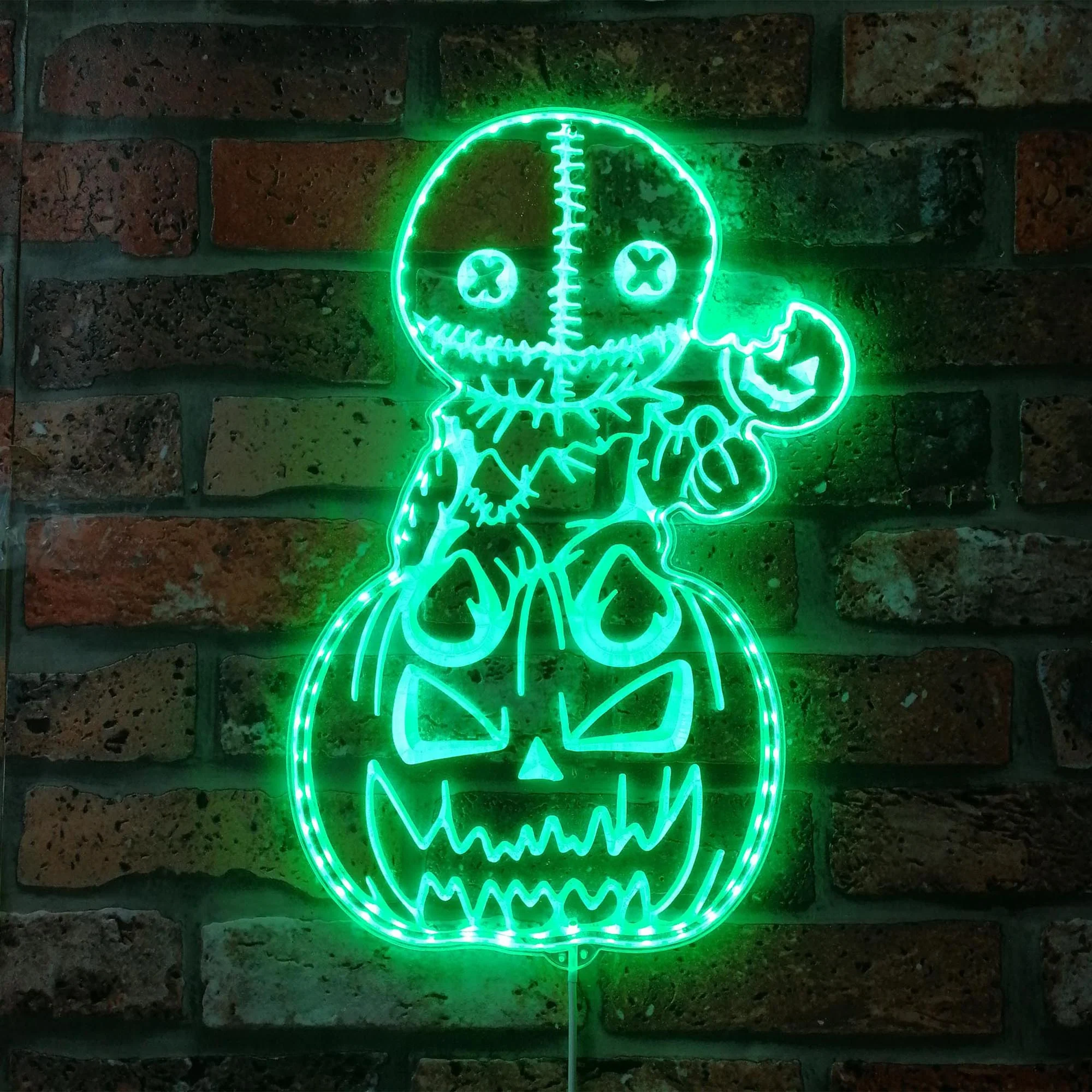 Spirit Halloween Sam Neon LED Sign with Dynamic RGB Colors - Image 6