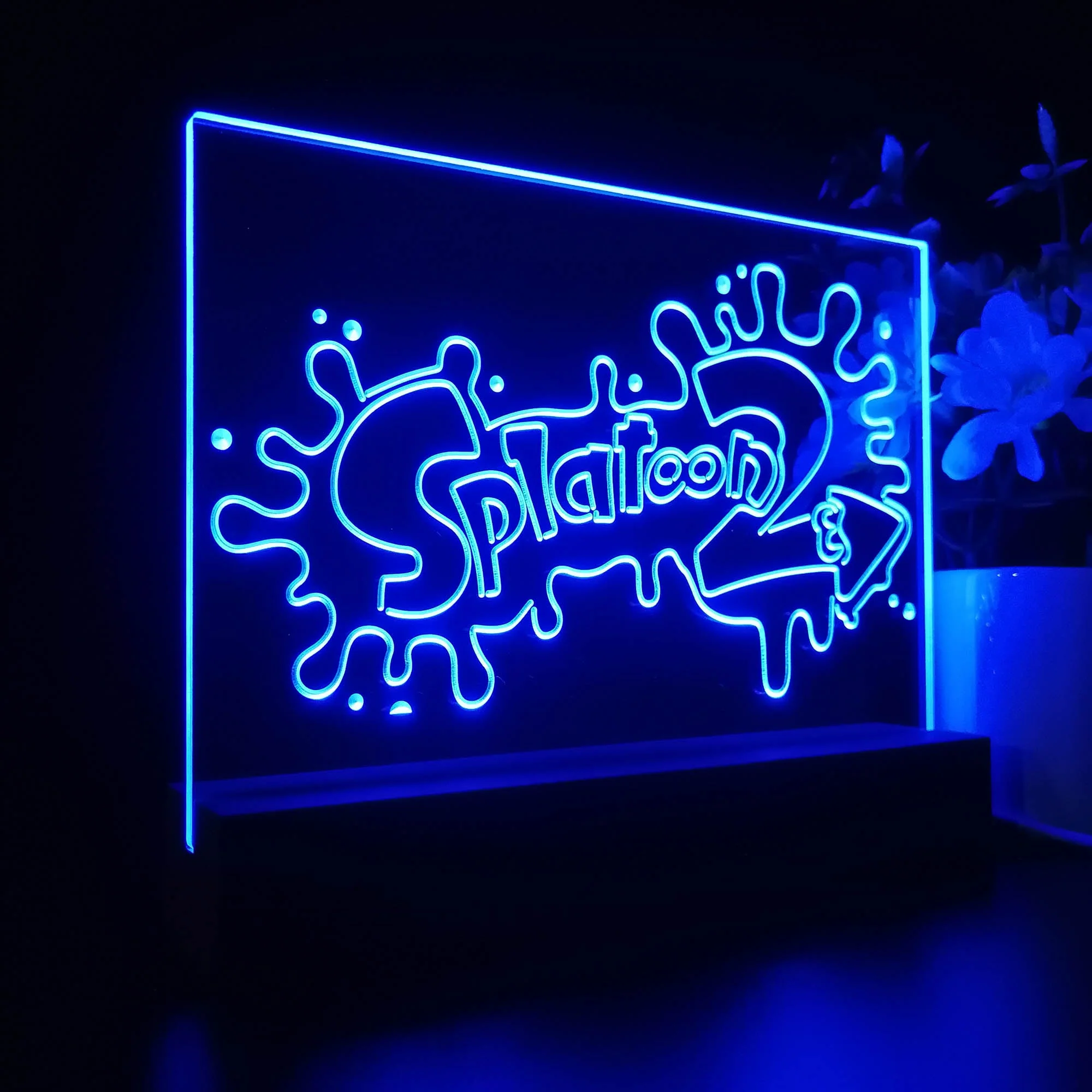 Splatoon 2 Neon Sign Game Room Lamp - Image 6