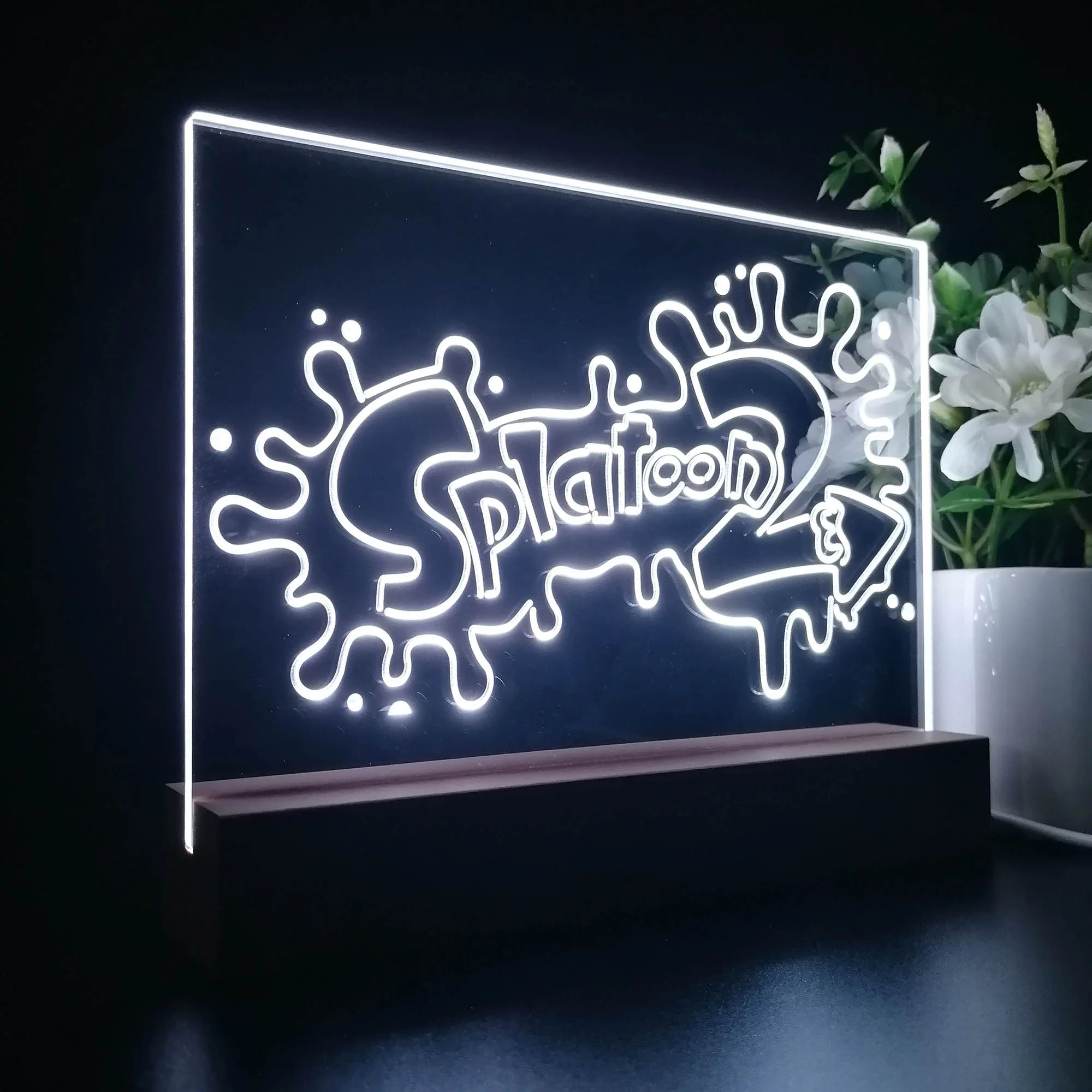 Splatoon 2 Neon Sign Game Room Lamp - Image 7