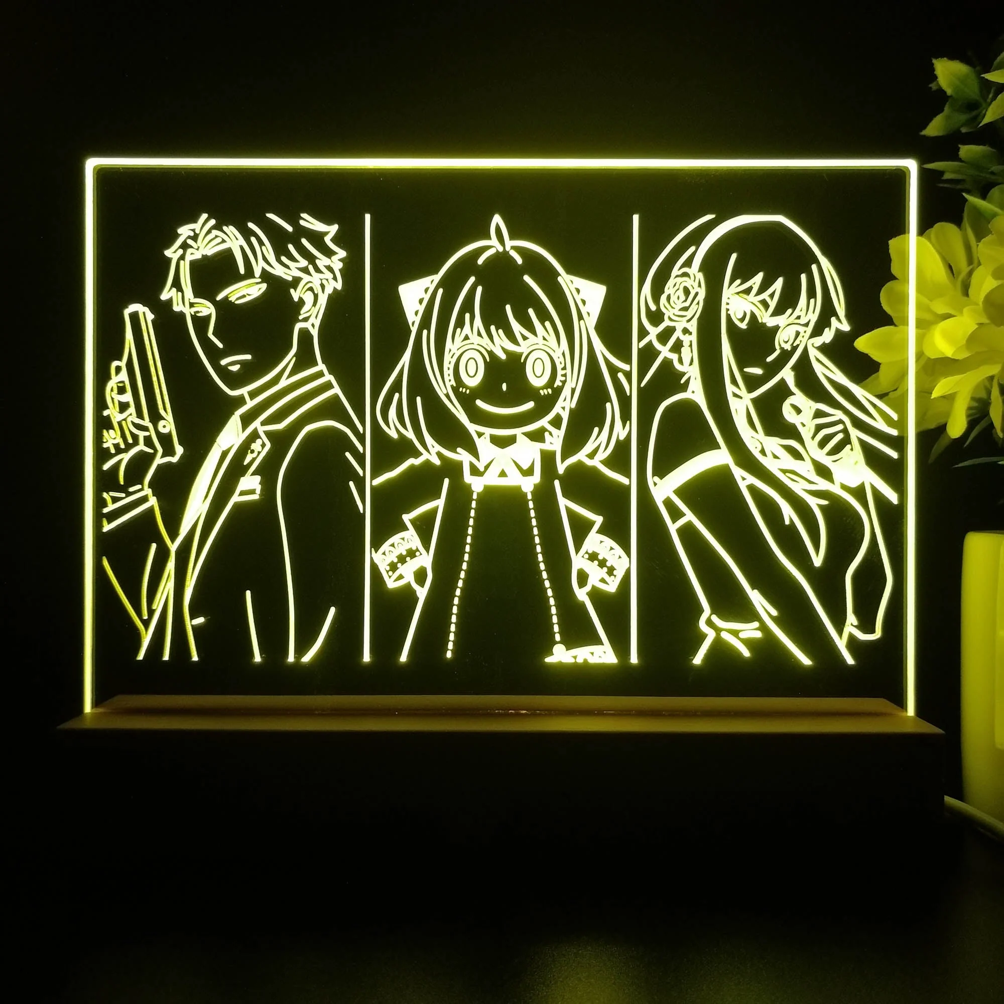Spy × Family Anime LED Sign Lamp Display - Image 3