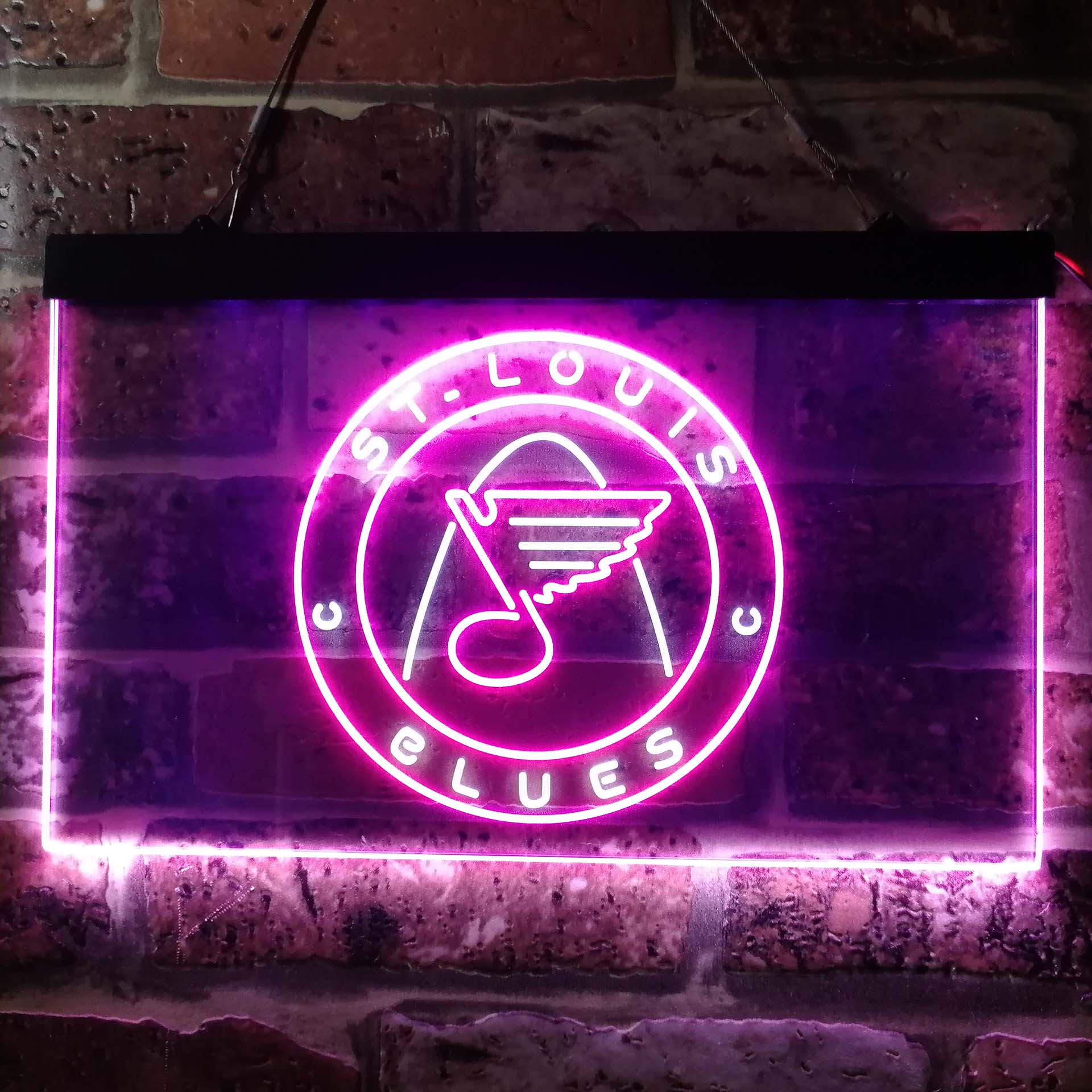 St Louis Blues Neon-Like LED Sign - Image 4