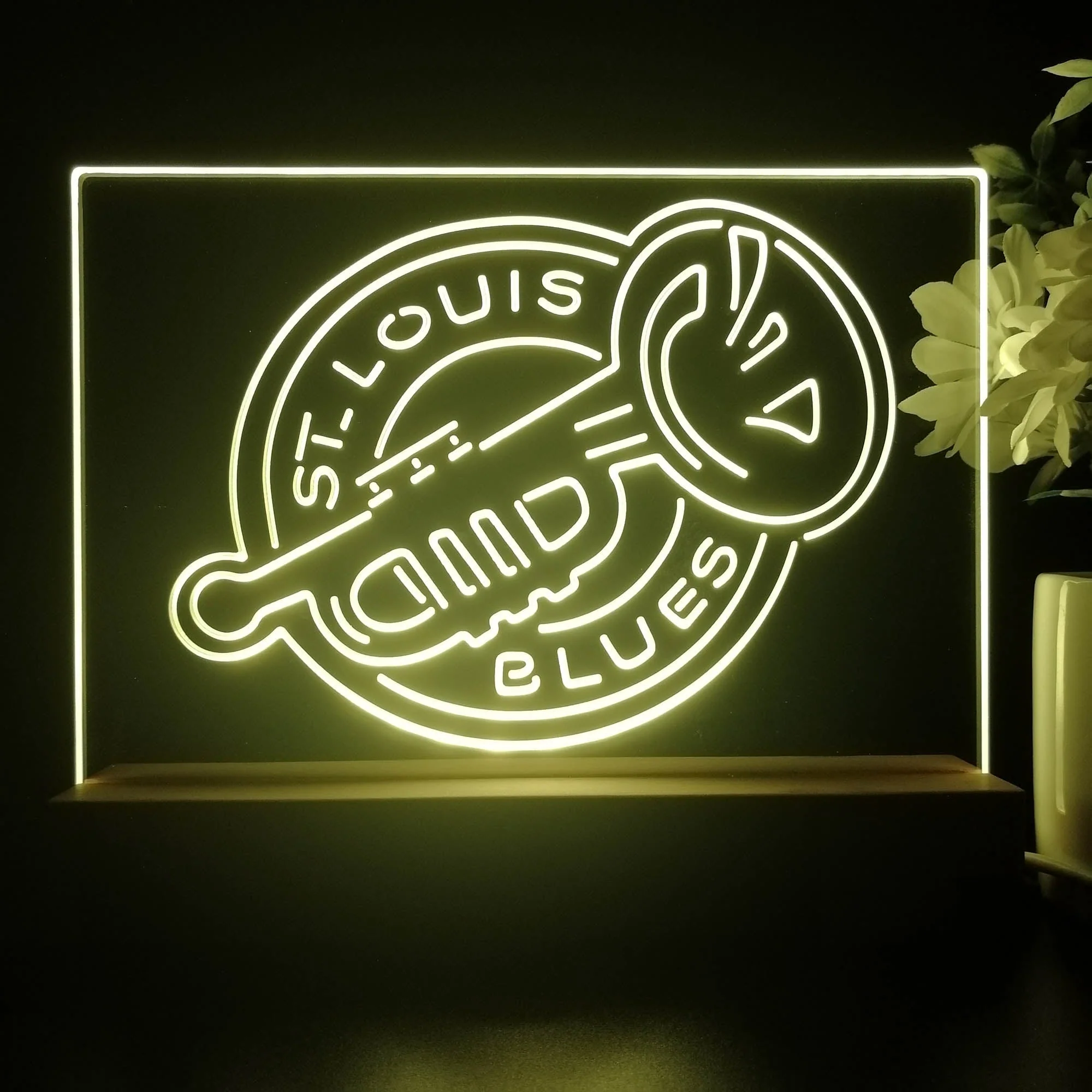 St Louis Blues Night Light Pub Bar Lamp - Image 3