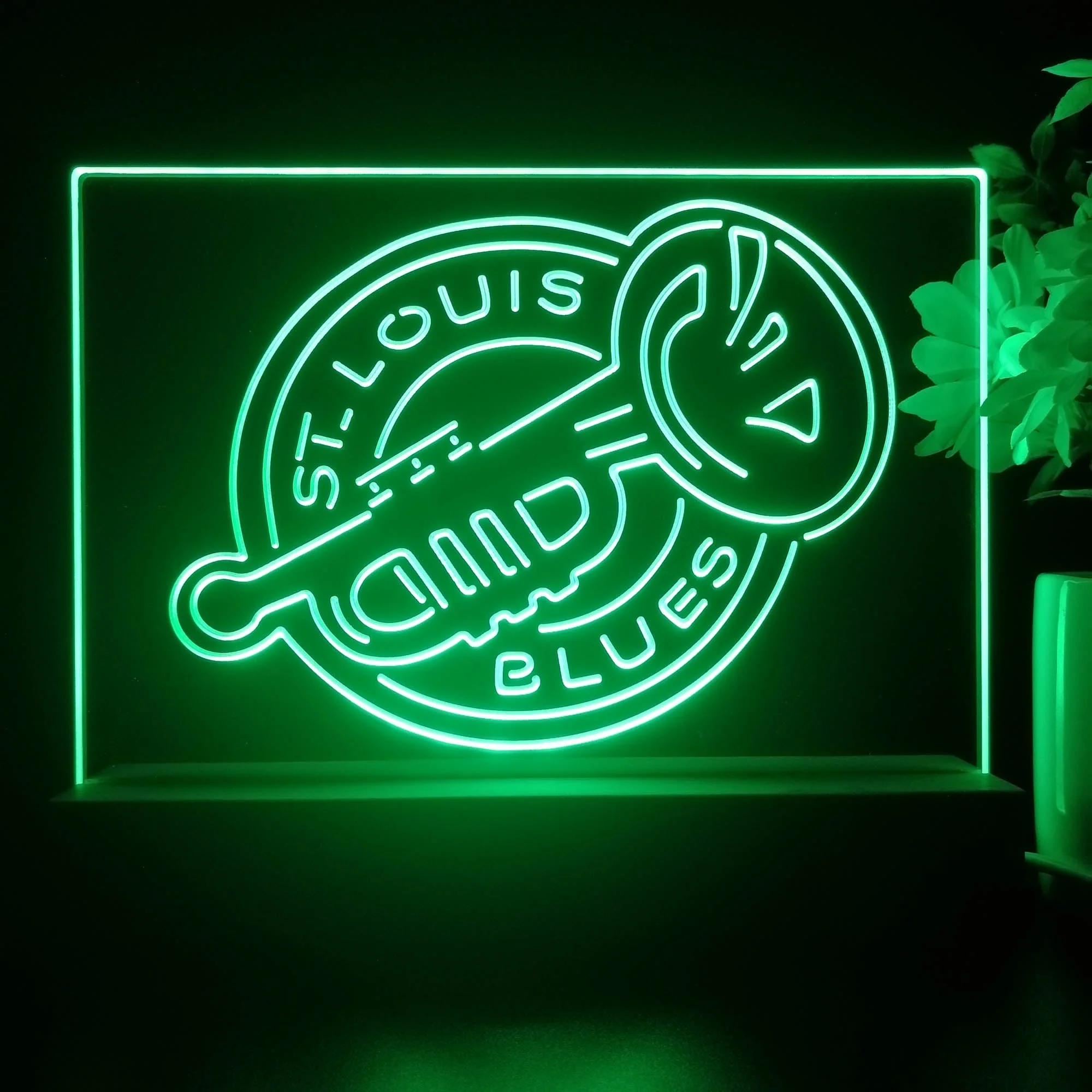 St Louis Blues Night Light Pub Bar Lamp - Image 4