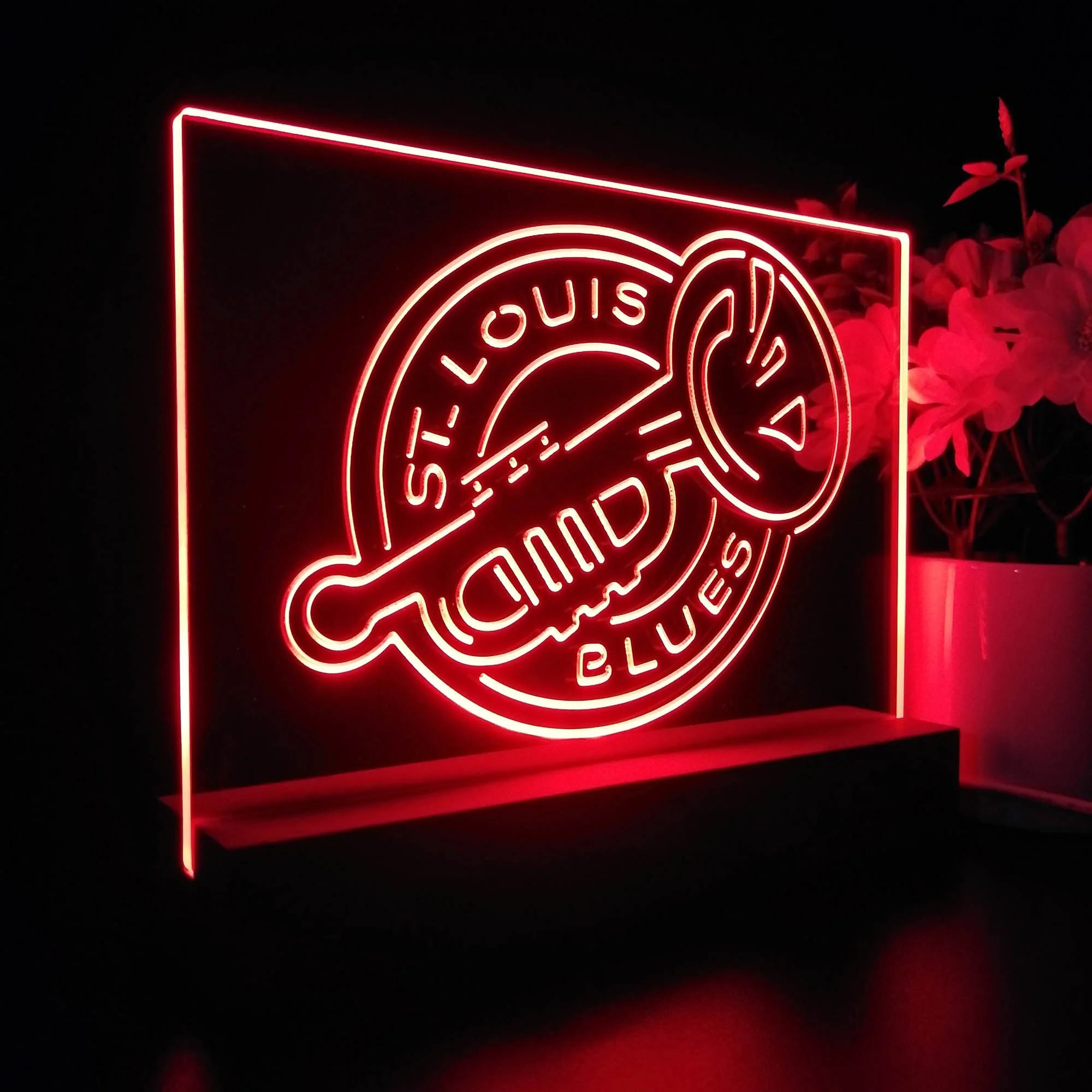 St Louis Blues Night Light Pub Bar Lamp - Image 6