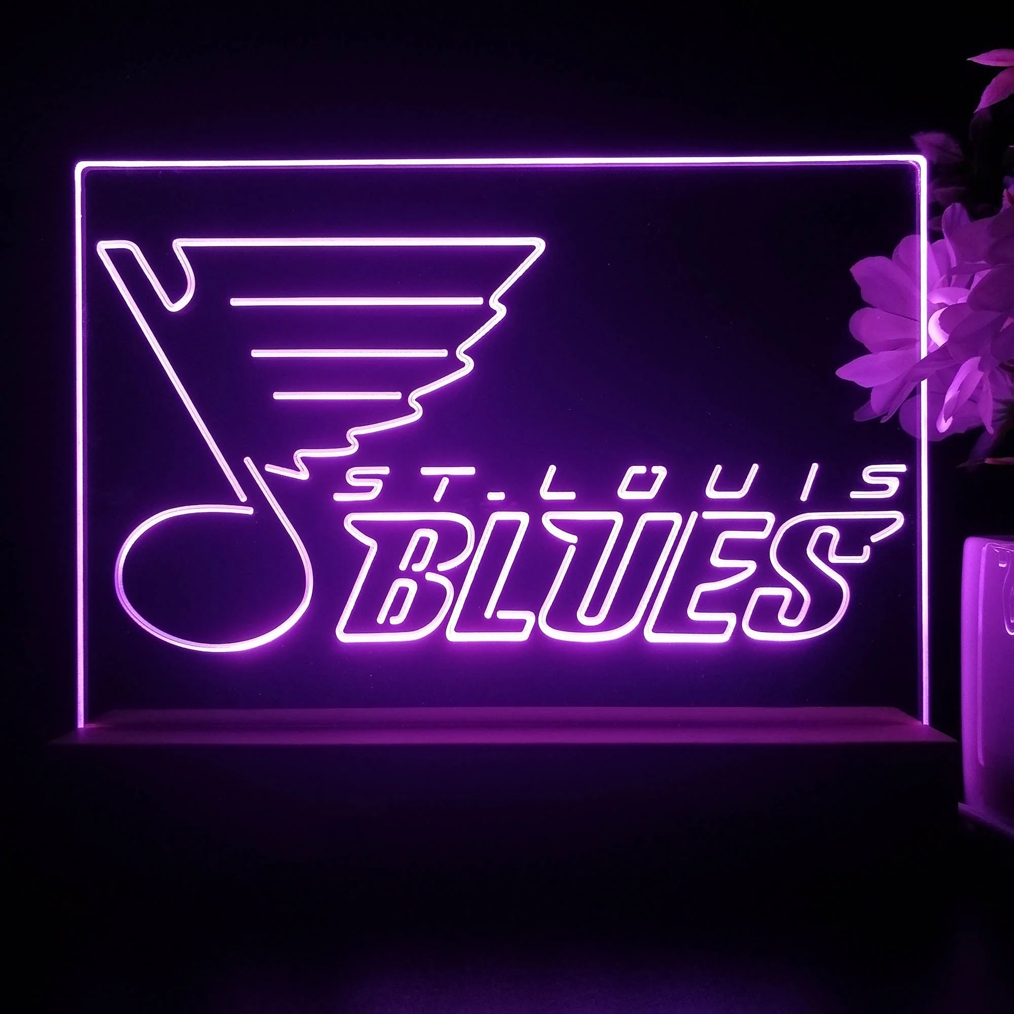 St Louis Blues Night Light Pub Bar Lamp - Image 3