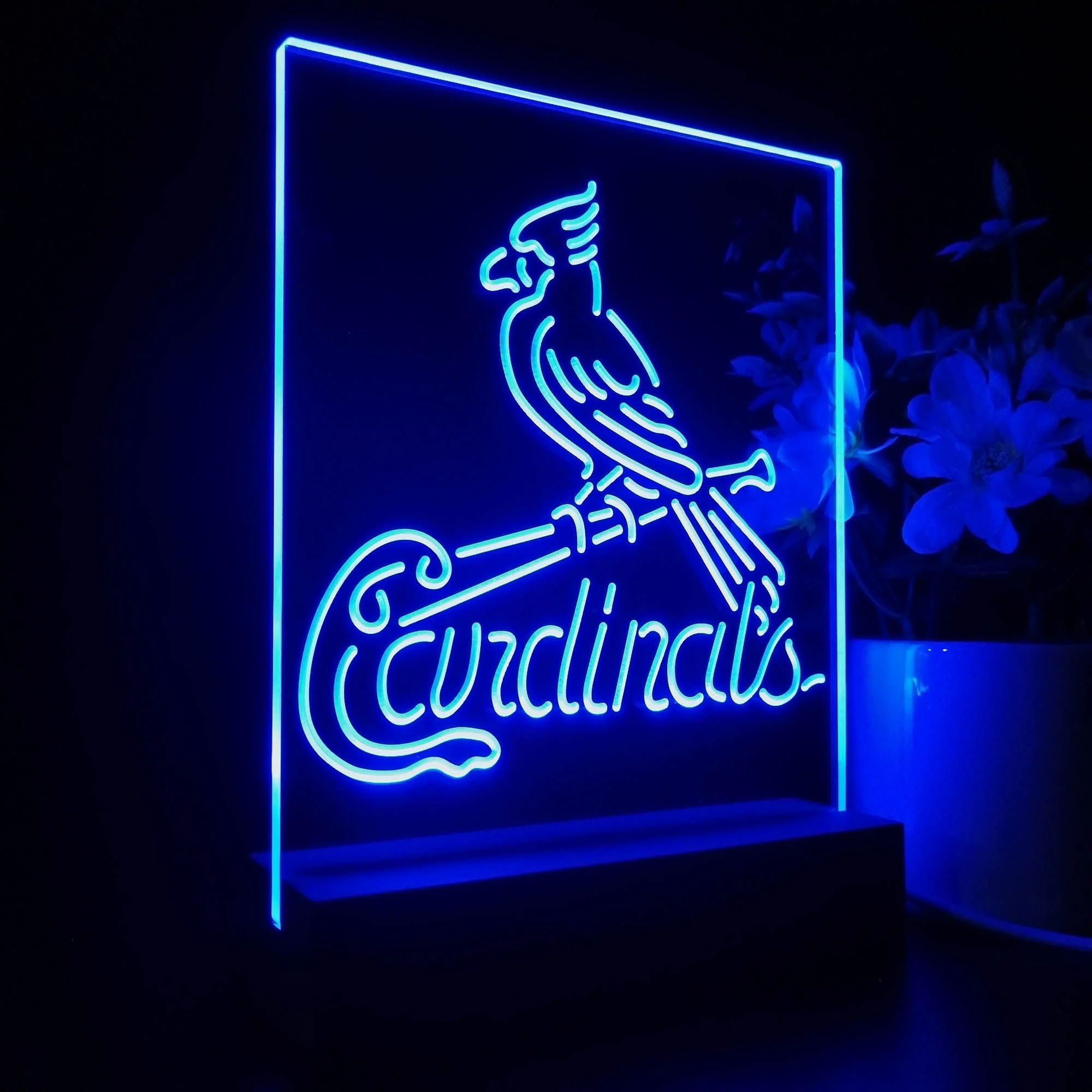 St. Louis Cardinals Neon Sign Table Top Lamp - Image 5