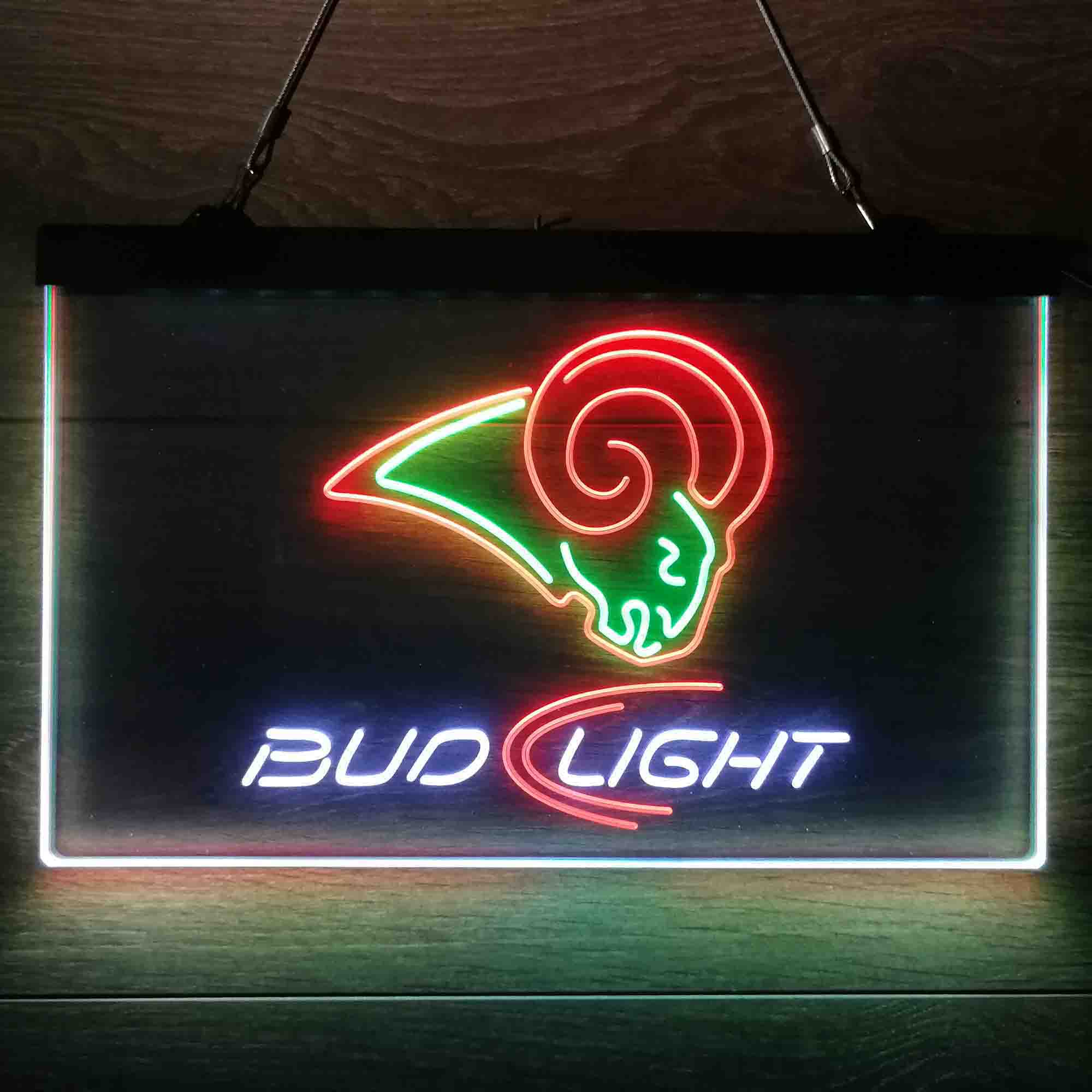 St Louis Rams Bud Light Neon-Like LED Sign - Image 20