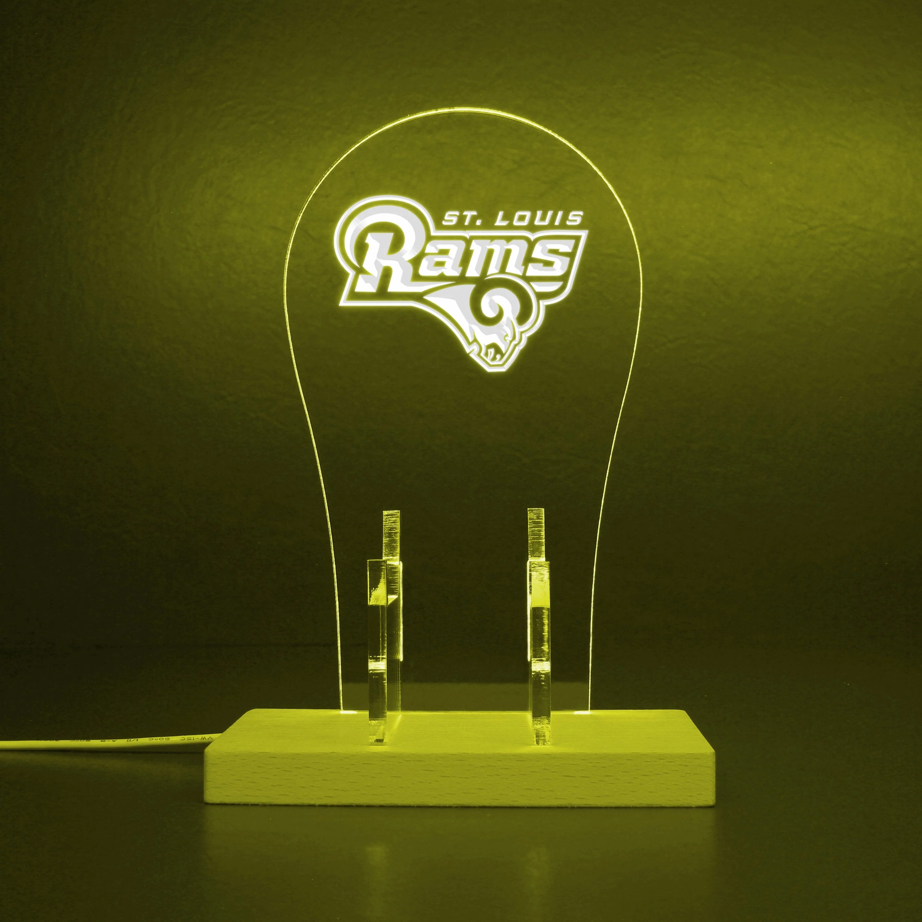 St.Louis Rams LED Gaming Headset Controller Stand - Image 5