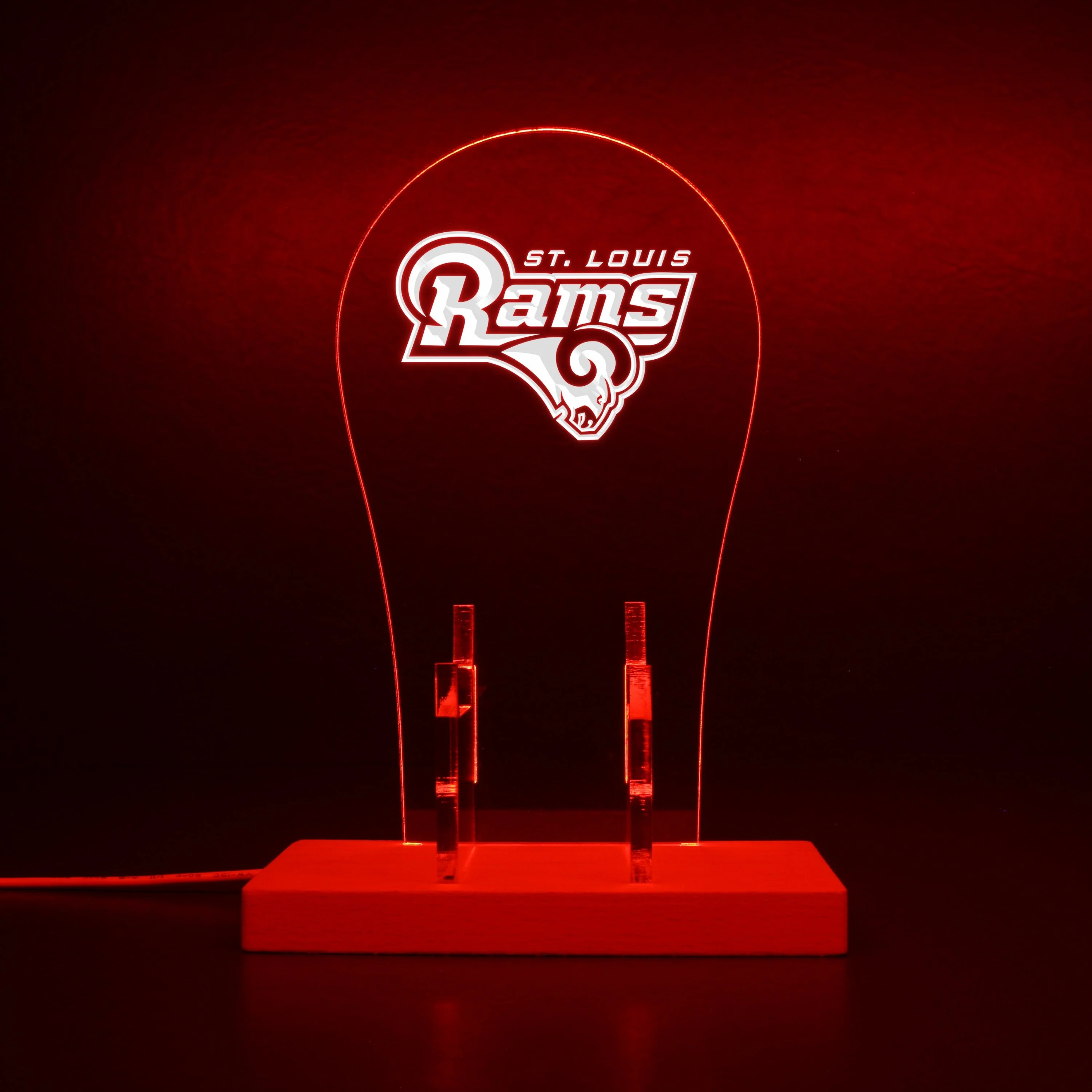 St.Louis Rams LED Gaming Headset Controller Stand - Image 6