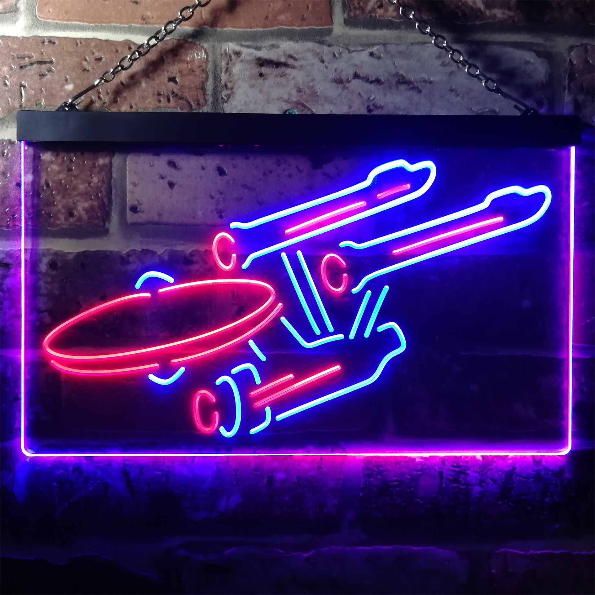 Star Trek Starships Enterprise LED Neon Sign - Image 13