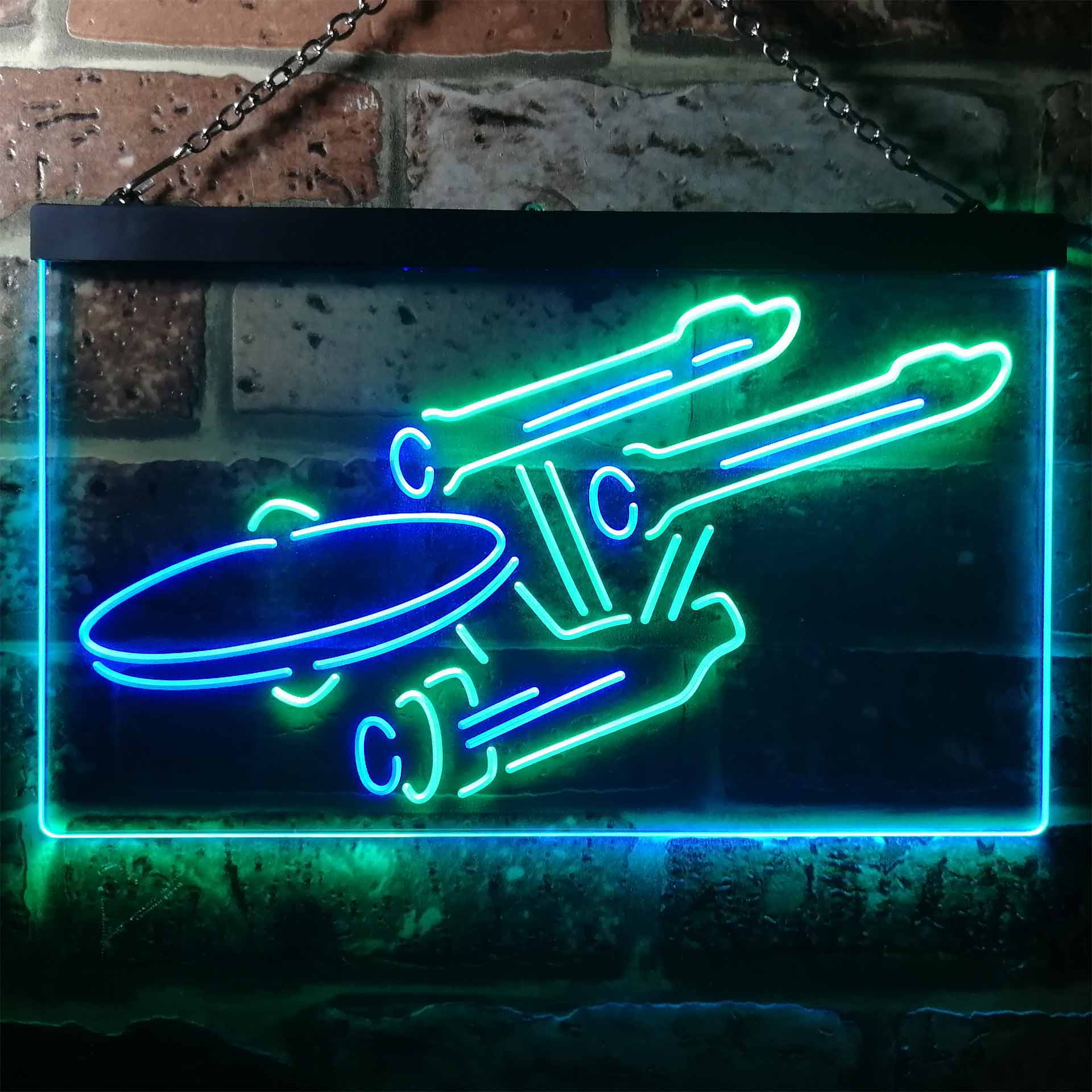 Star Trek Starships Enterprise LED Neon Sign - Image 6