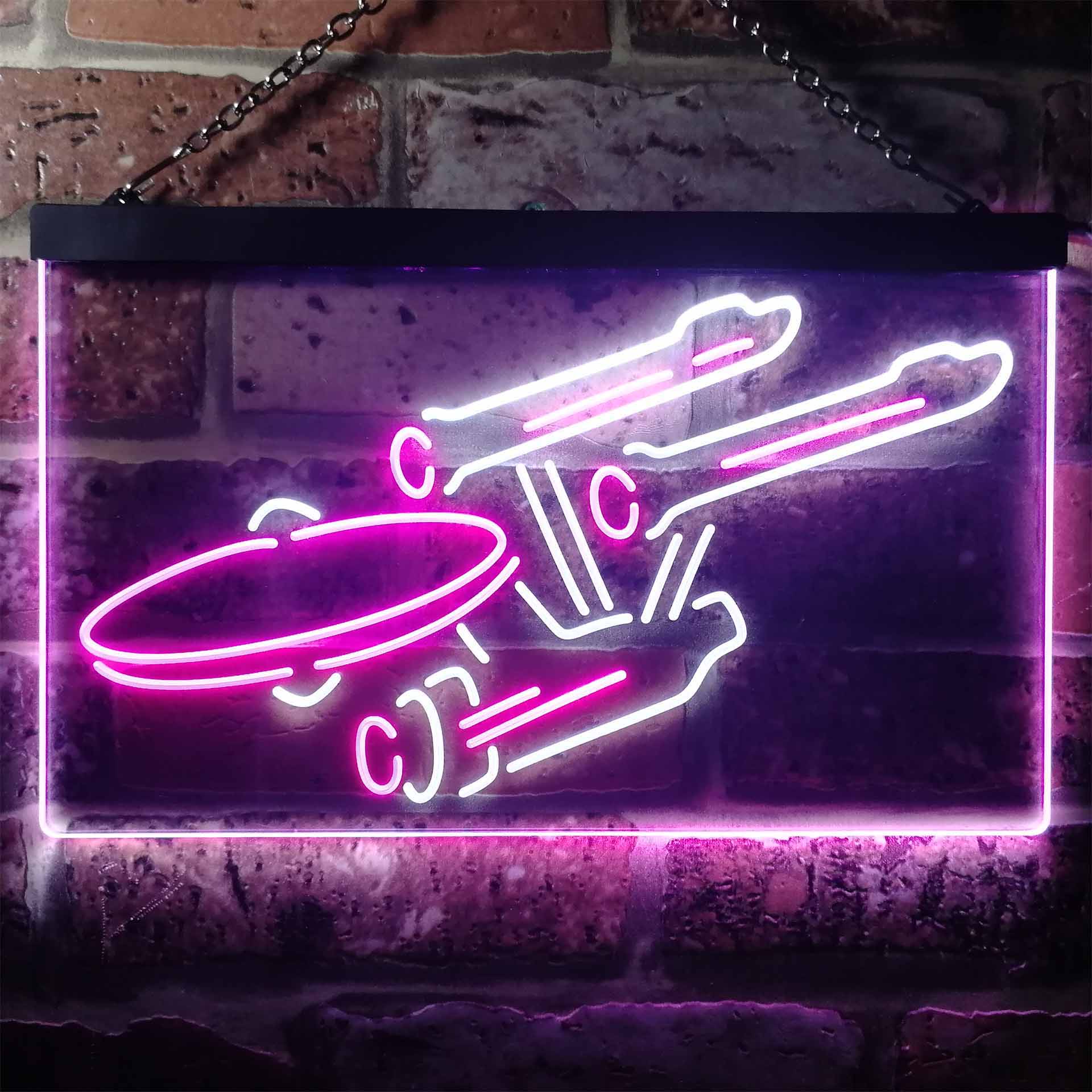 Star Trek Starships Enterprise LED Neon Sign - Image 7
