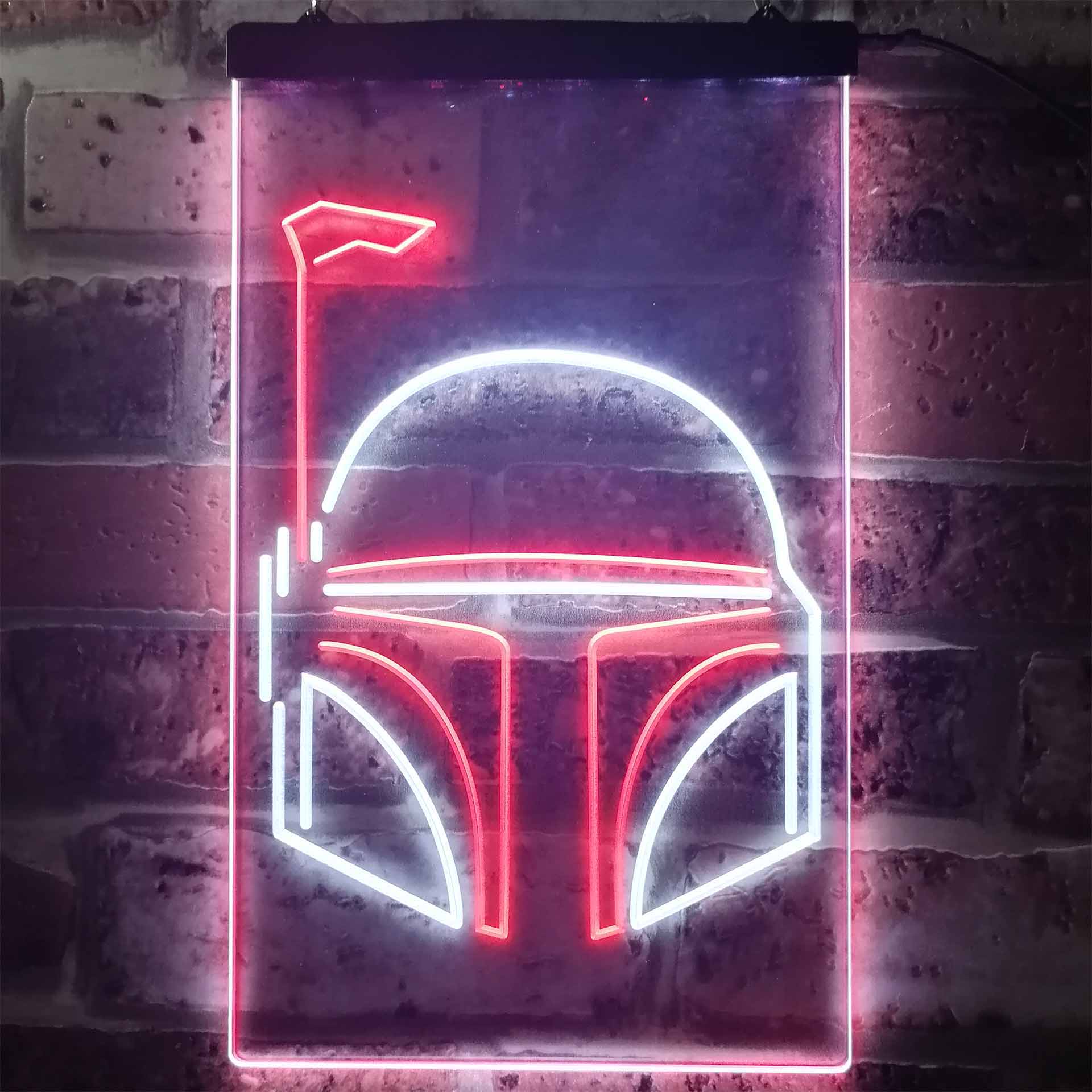Boba Fett Helmet LED Neon Sign - Image 10