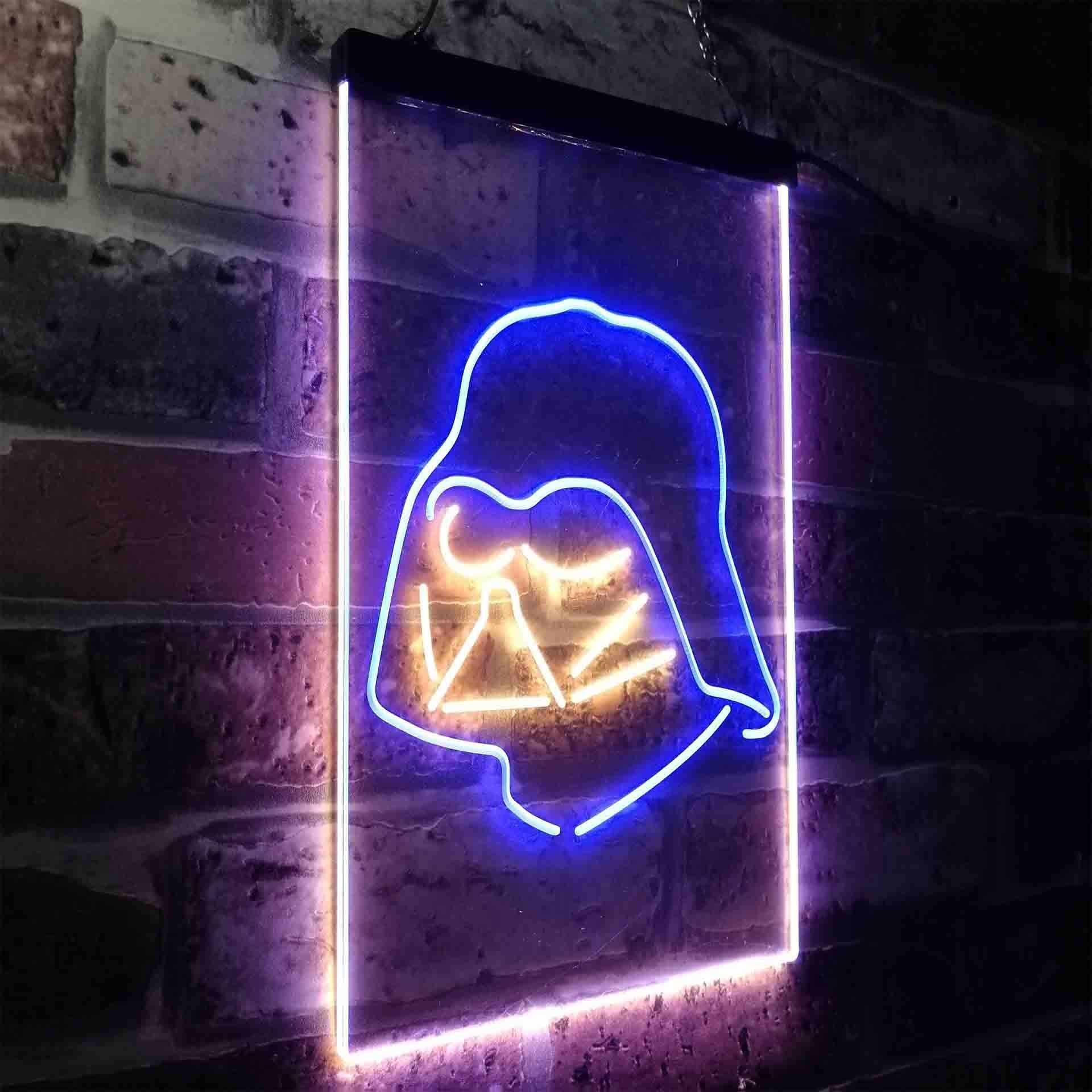 Star Wars Darth Vader Face Game Room Neon Light LED Sign - Image 23