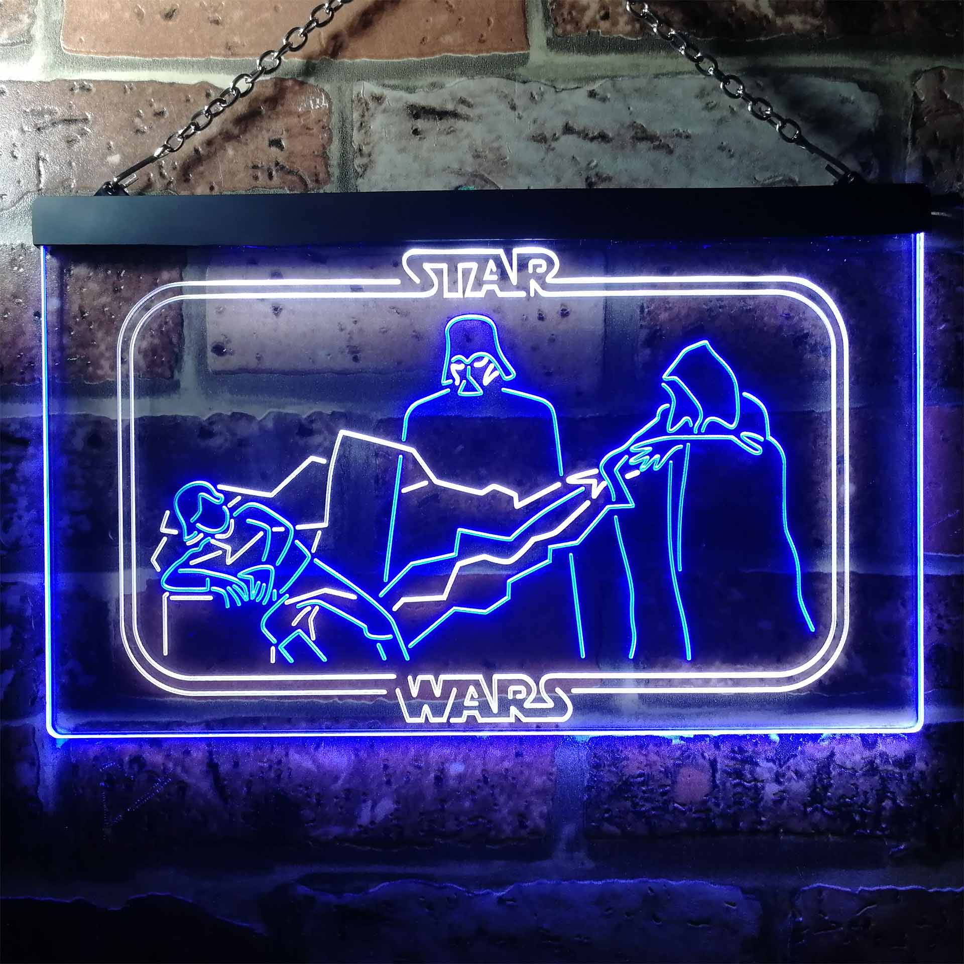 Star Wars Emperor Palpatine Lightning LED Neon Sign - Image 12