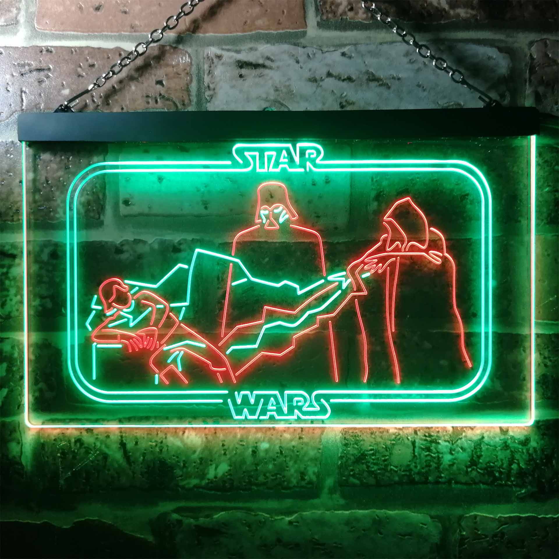 Star Wars Emperor Palpatine Lightning LED Neon Sign - Image 6