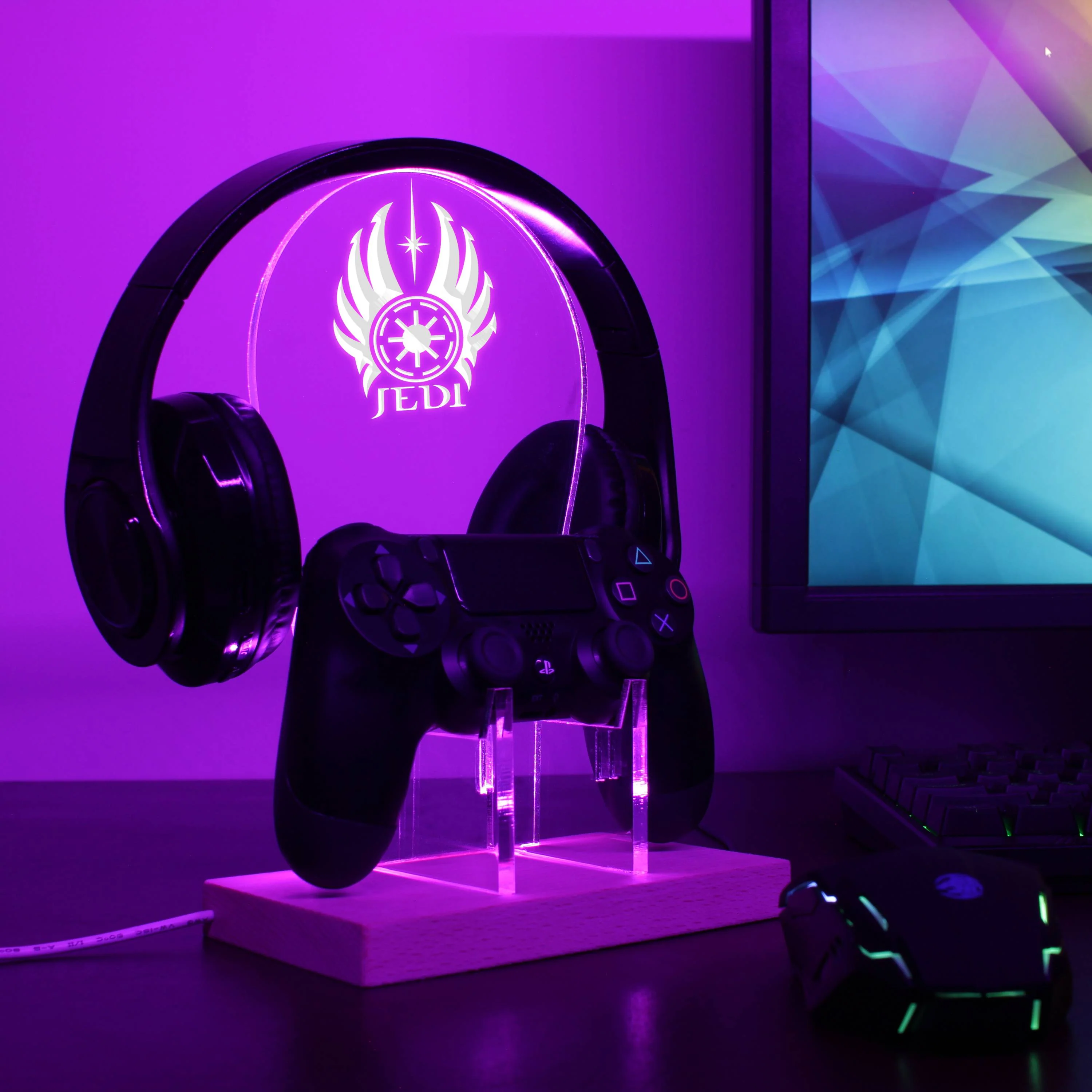 Star Wars Jedi LED Gaming Headset Controller Stand - Image 2