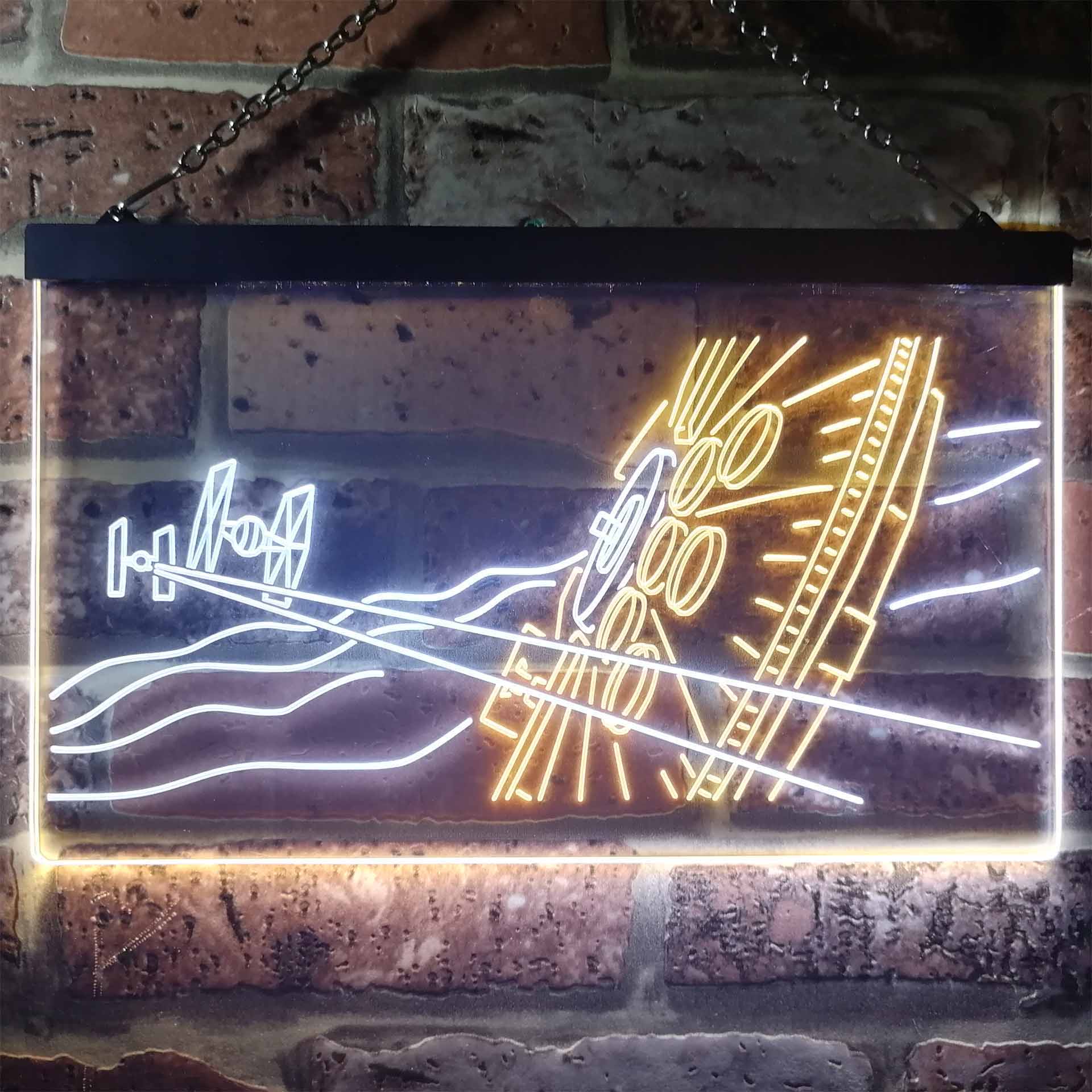Star Wars Millennium Falcon LED Neon Sign - Image 4