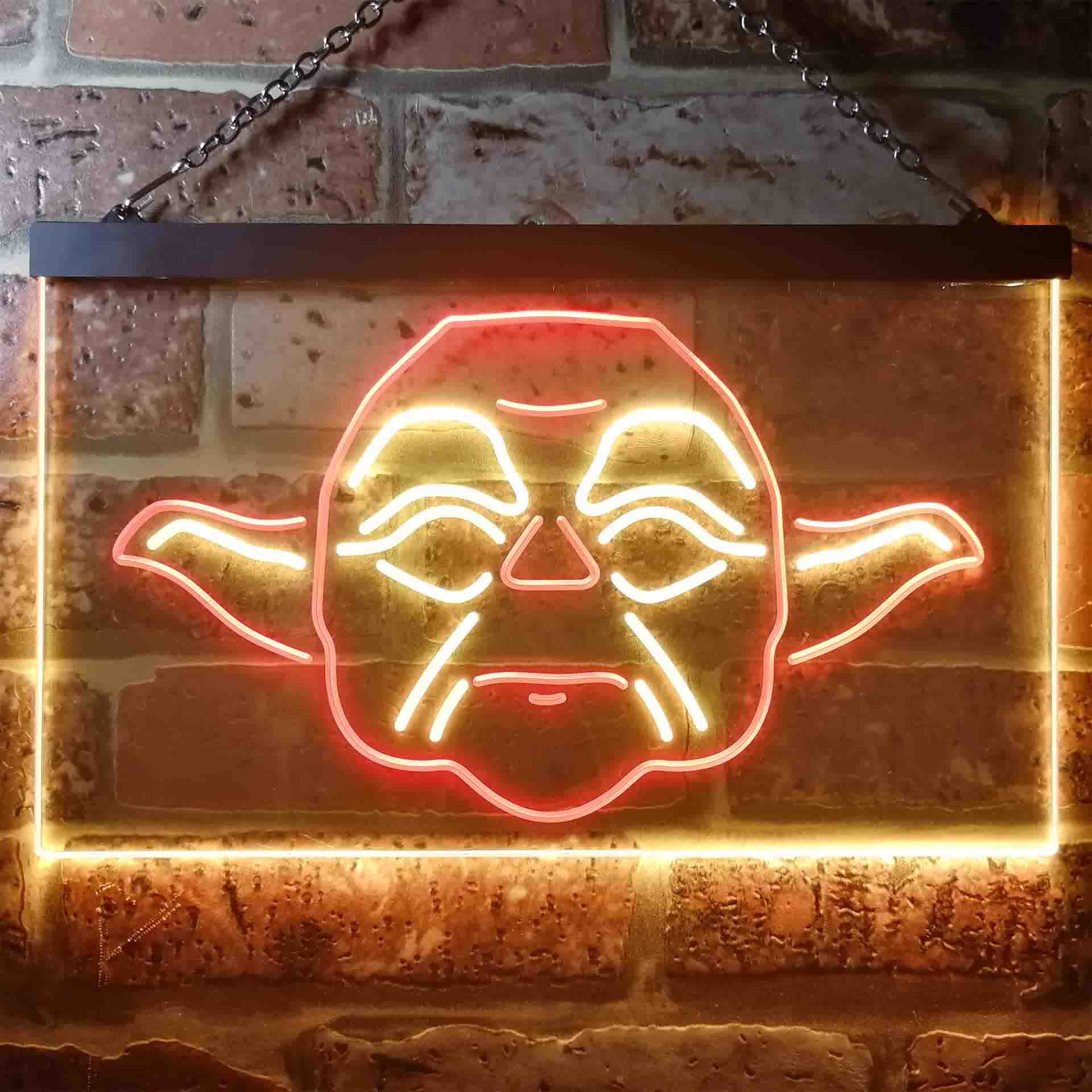 Yoda Face LED Neon Sign - Image 10