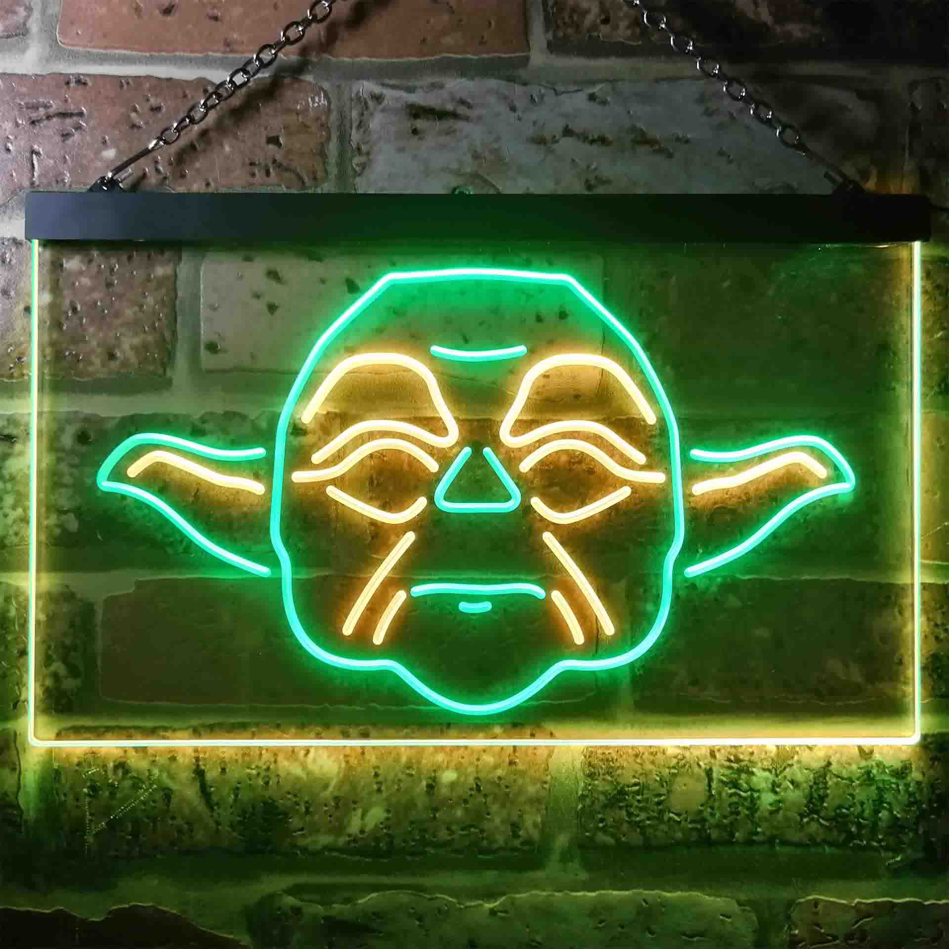 Yoda Face LED Neon Sign - Image 5