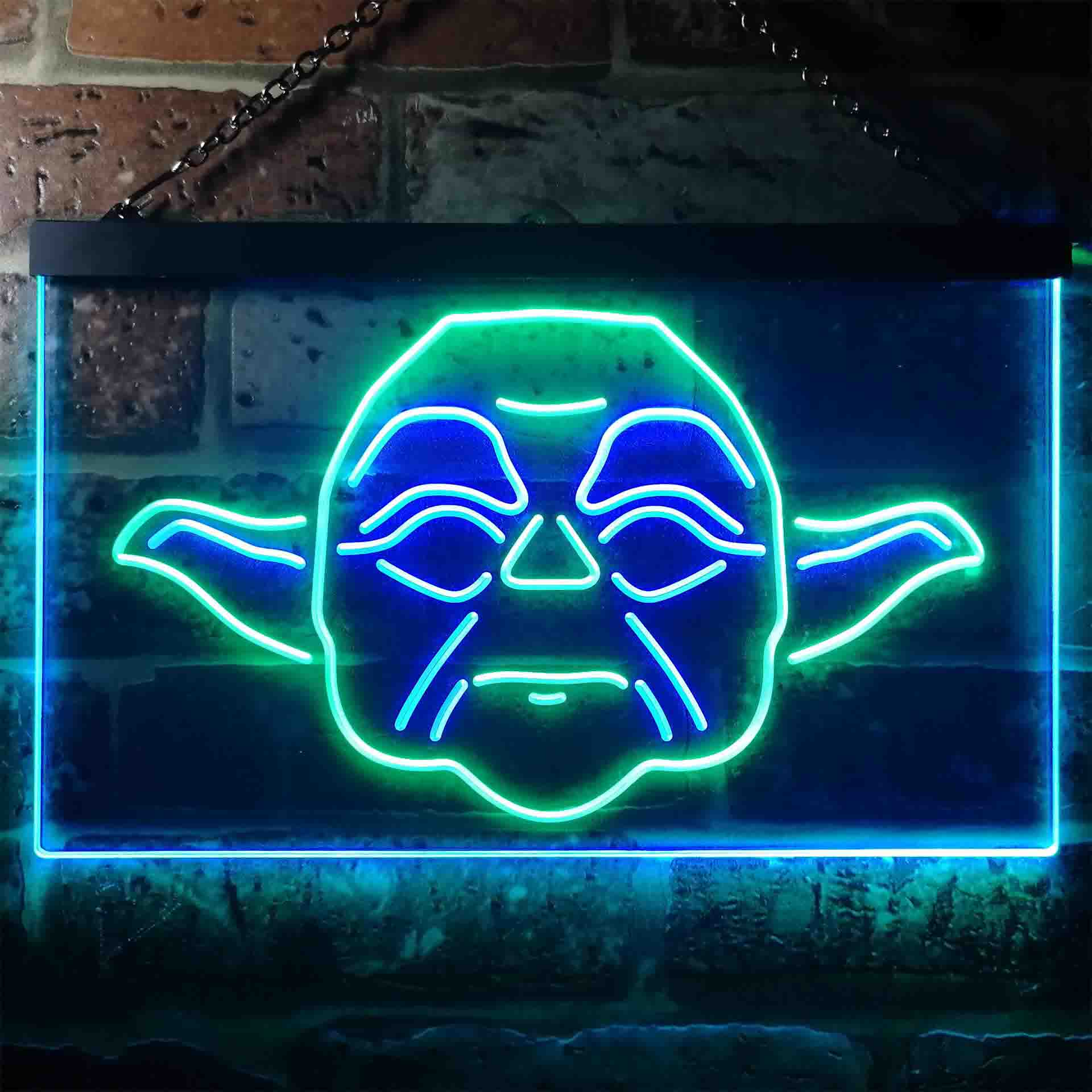 Yoda Face LED Neon Sign - Image 6
