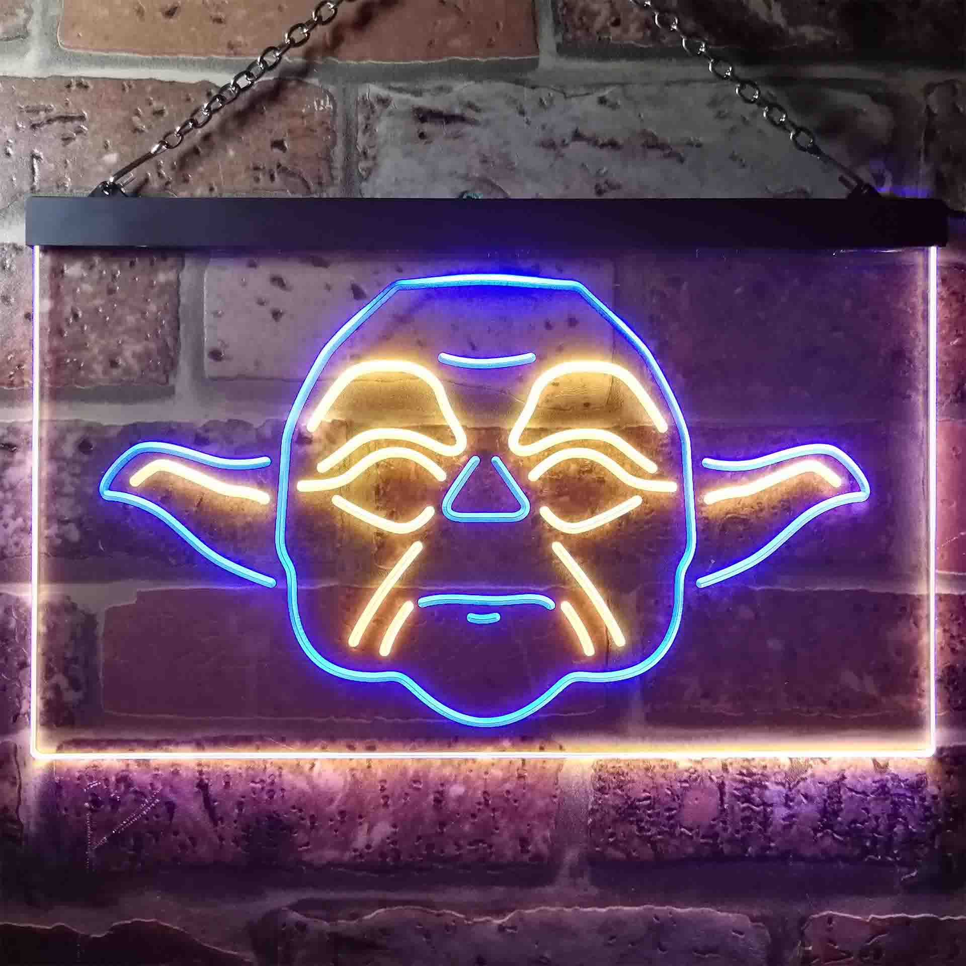 Yoda Face LED Neon Sign - Image 7