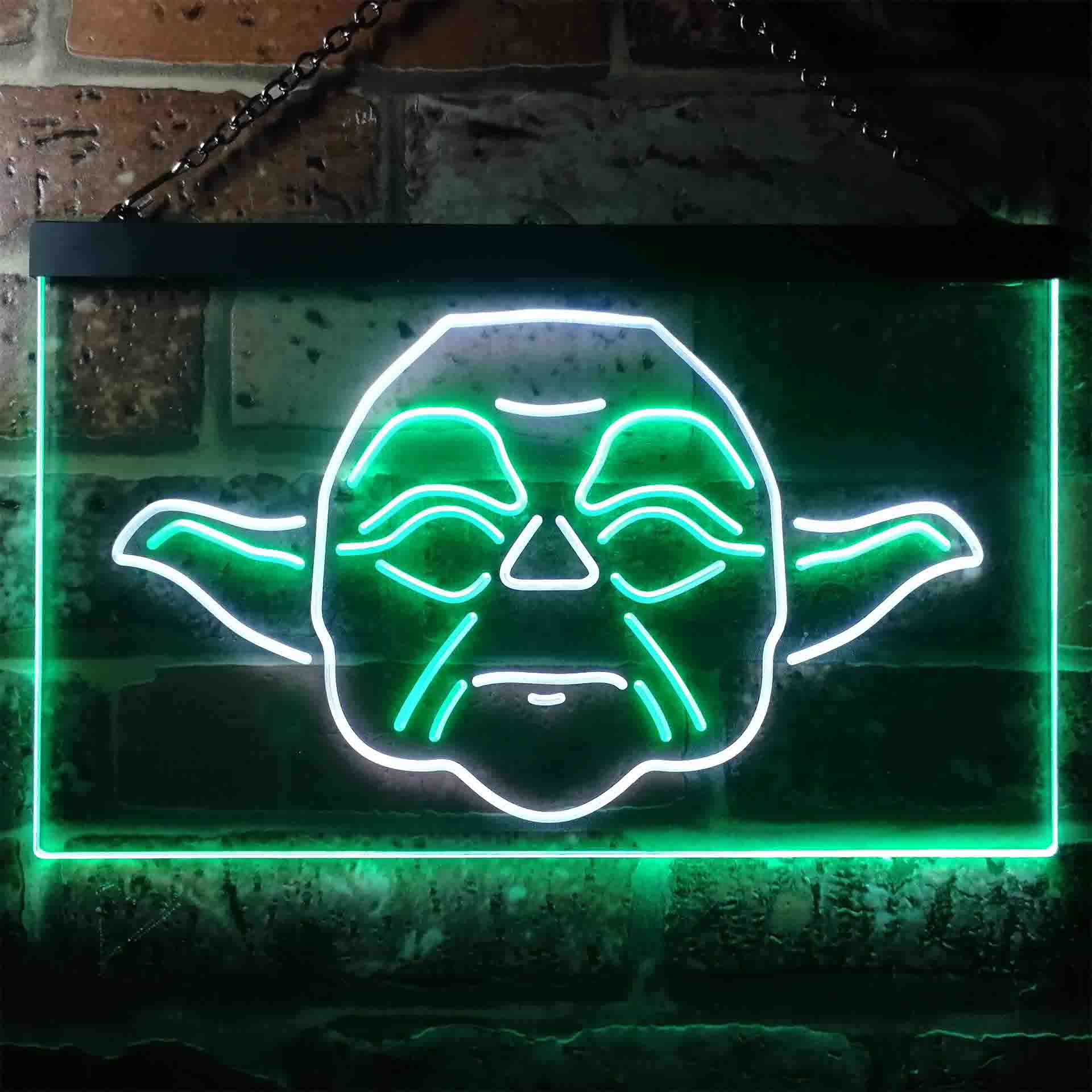 Yoda Face LED Neon Sign - Image 9
