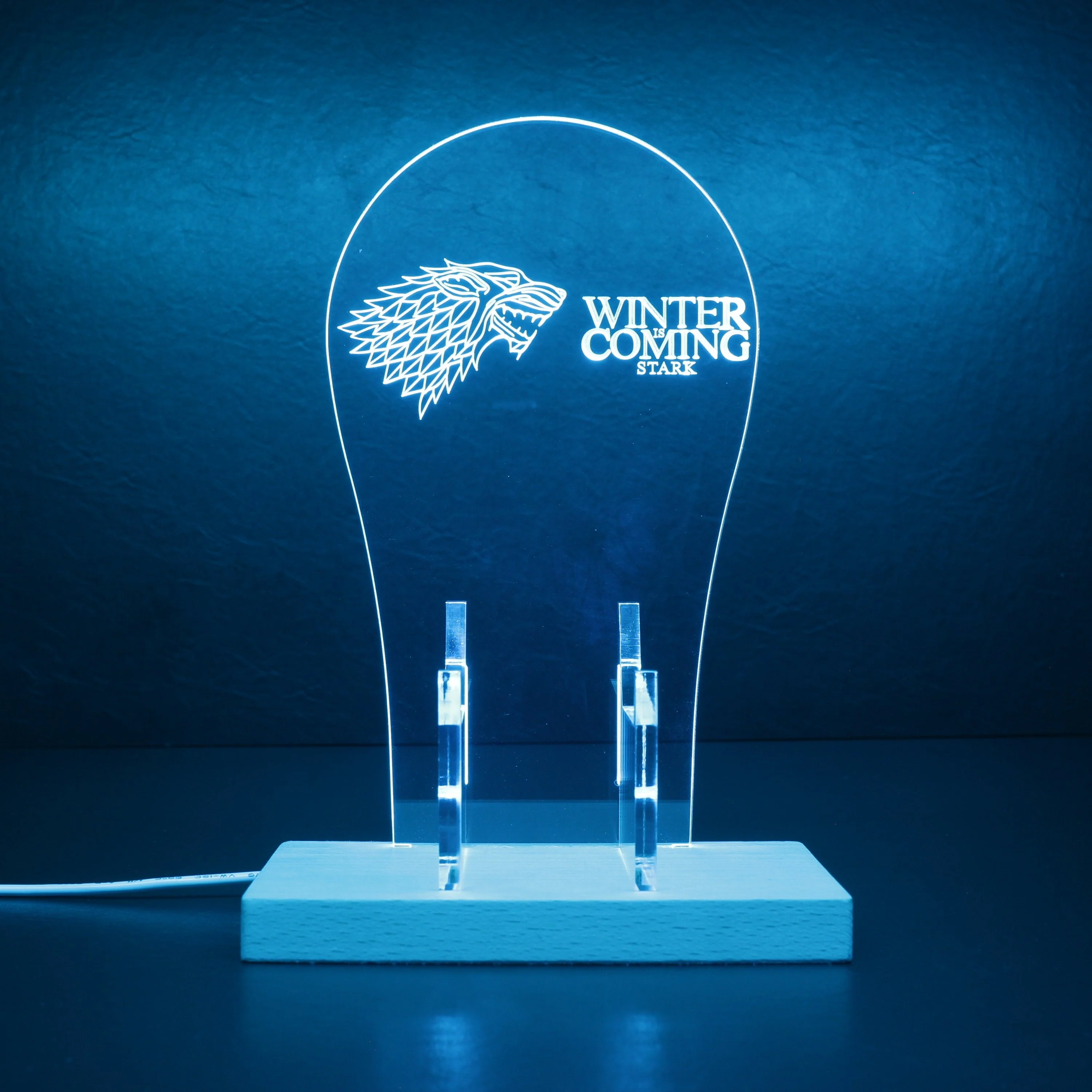 Stark Game of Thrones LED Gaming Headset Controller Stand - Image 5