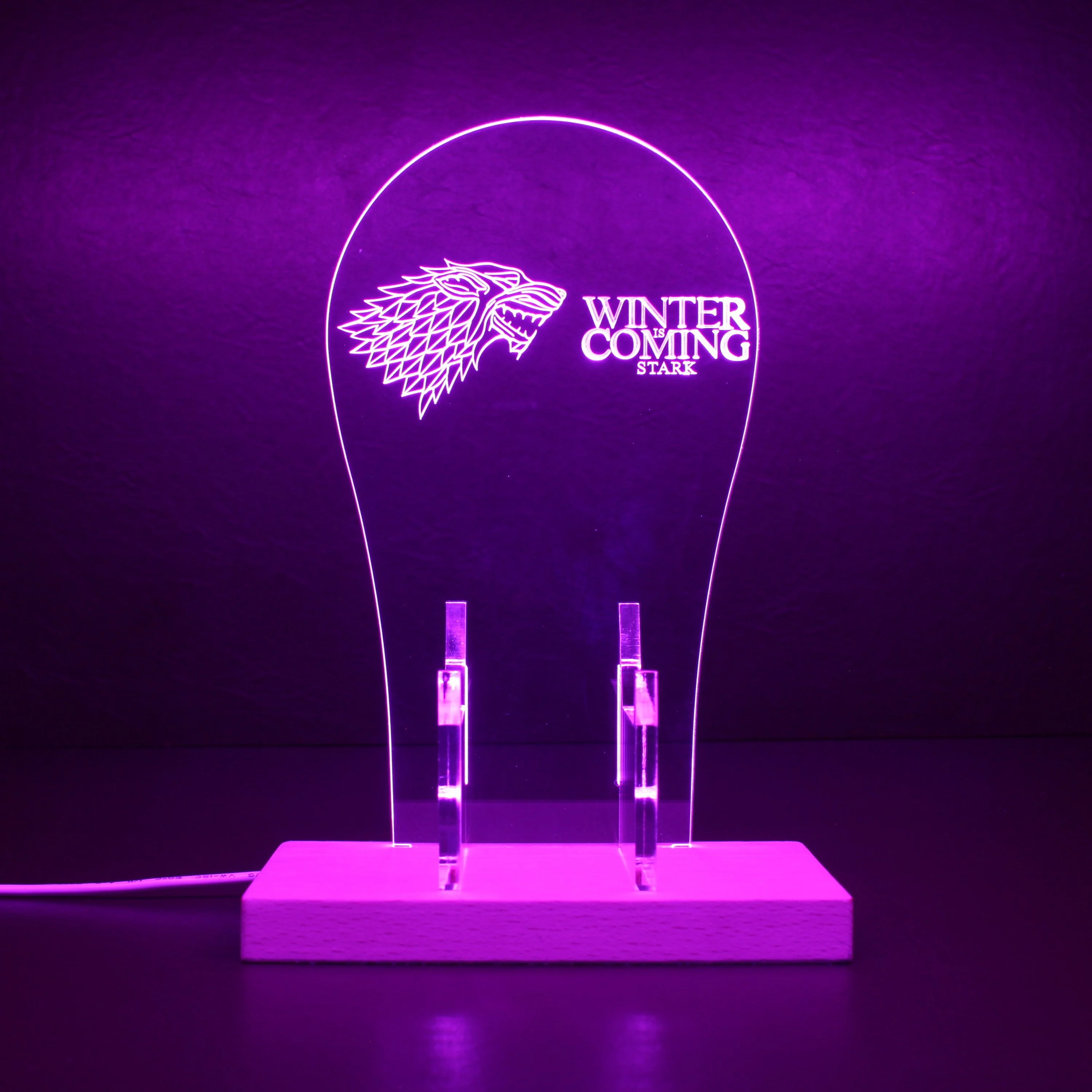 Stark Game of Thrones LED Gaming Headset Controller Stand - Image 6