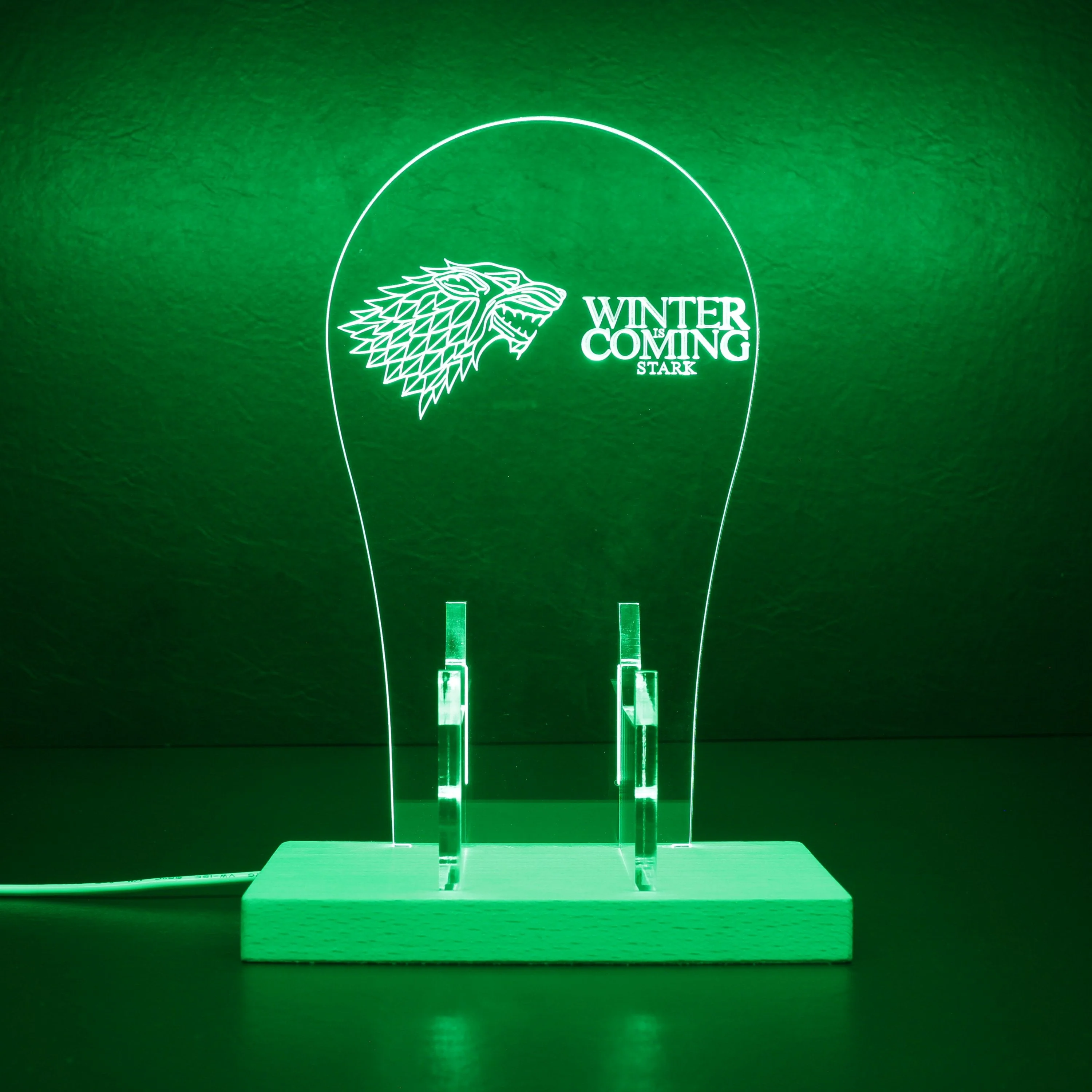 Stark Game of Thrones LED Gaming Headset Controller Stand - Image 7