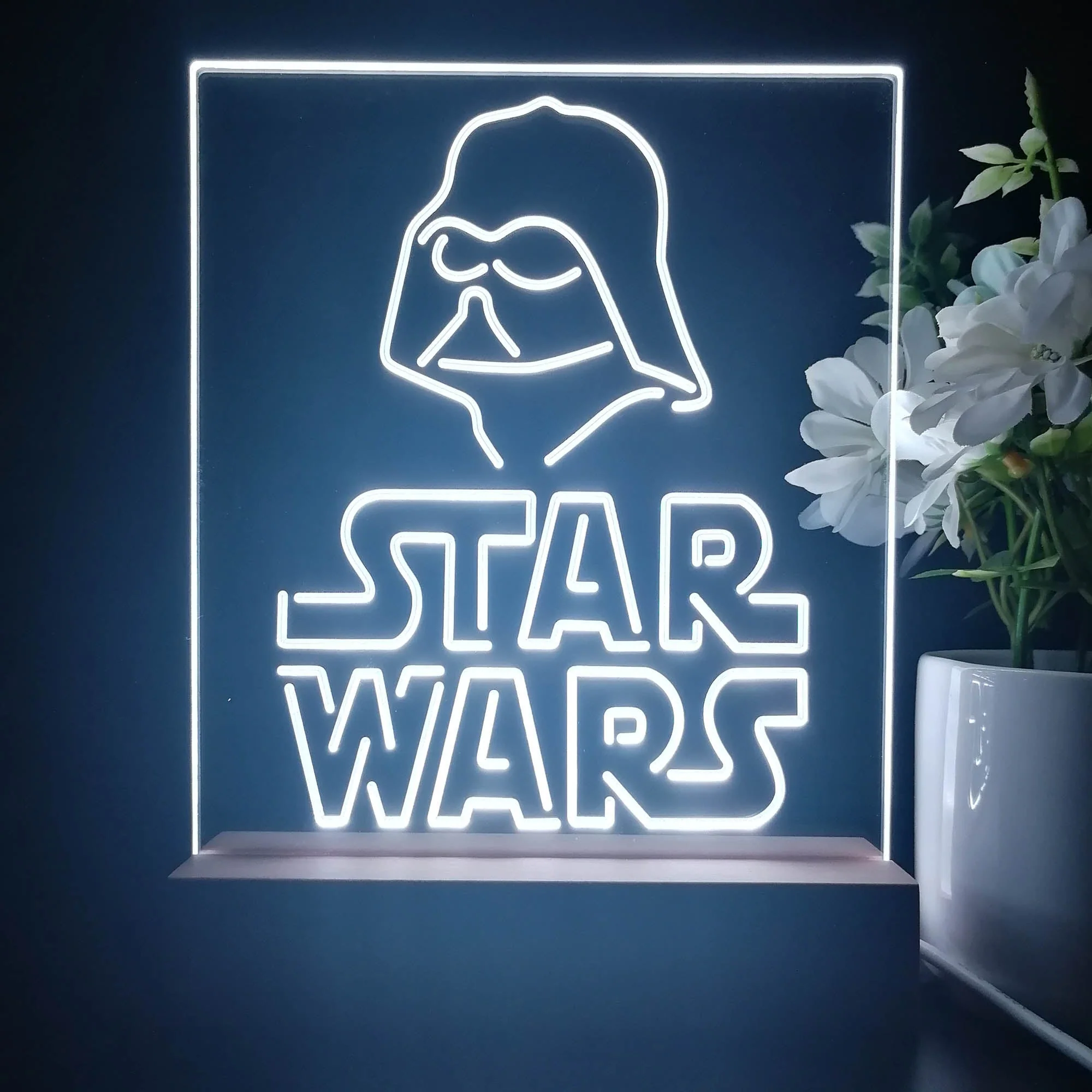 Stars Wars Darth Vader Game Room 3D Illusion Night Light Desk Lamp - Image 4