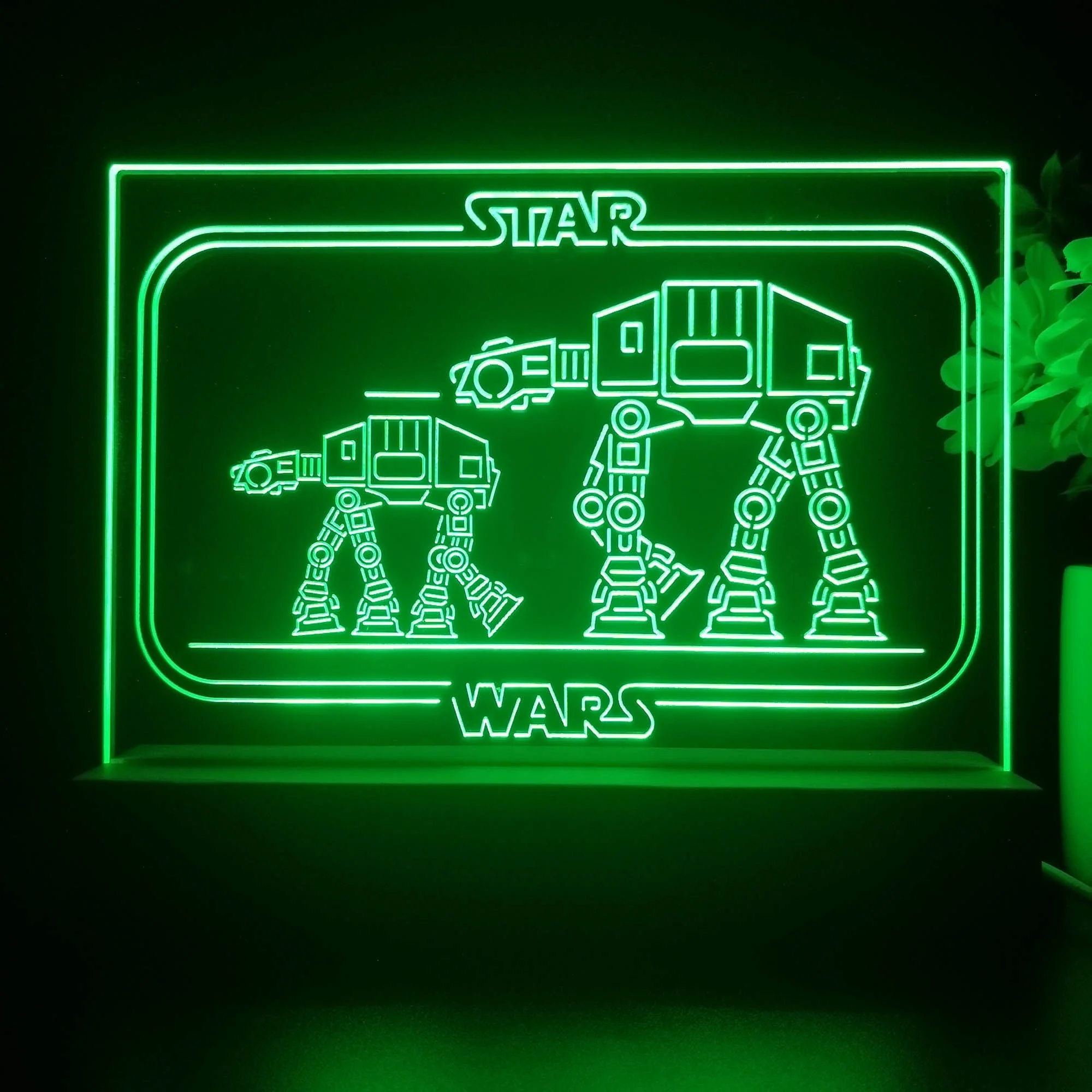 Stars Wars Home Theater 3D Illusion Night Light Desk Lamp - Image 3