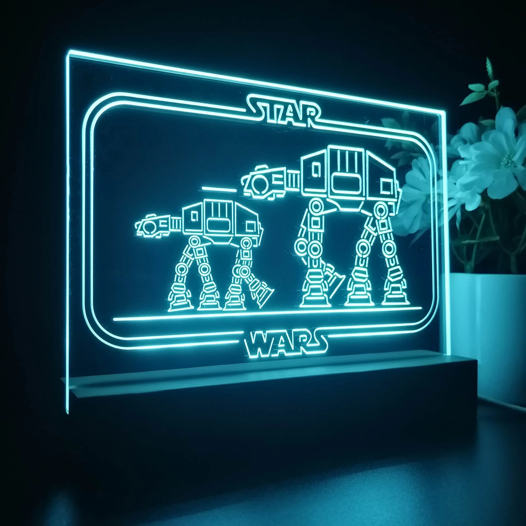 Stars Wars Home Theater 3D Illusion Night Light Desk Lamp - Image 6