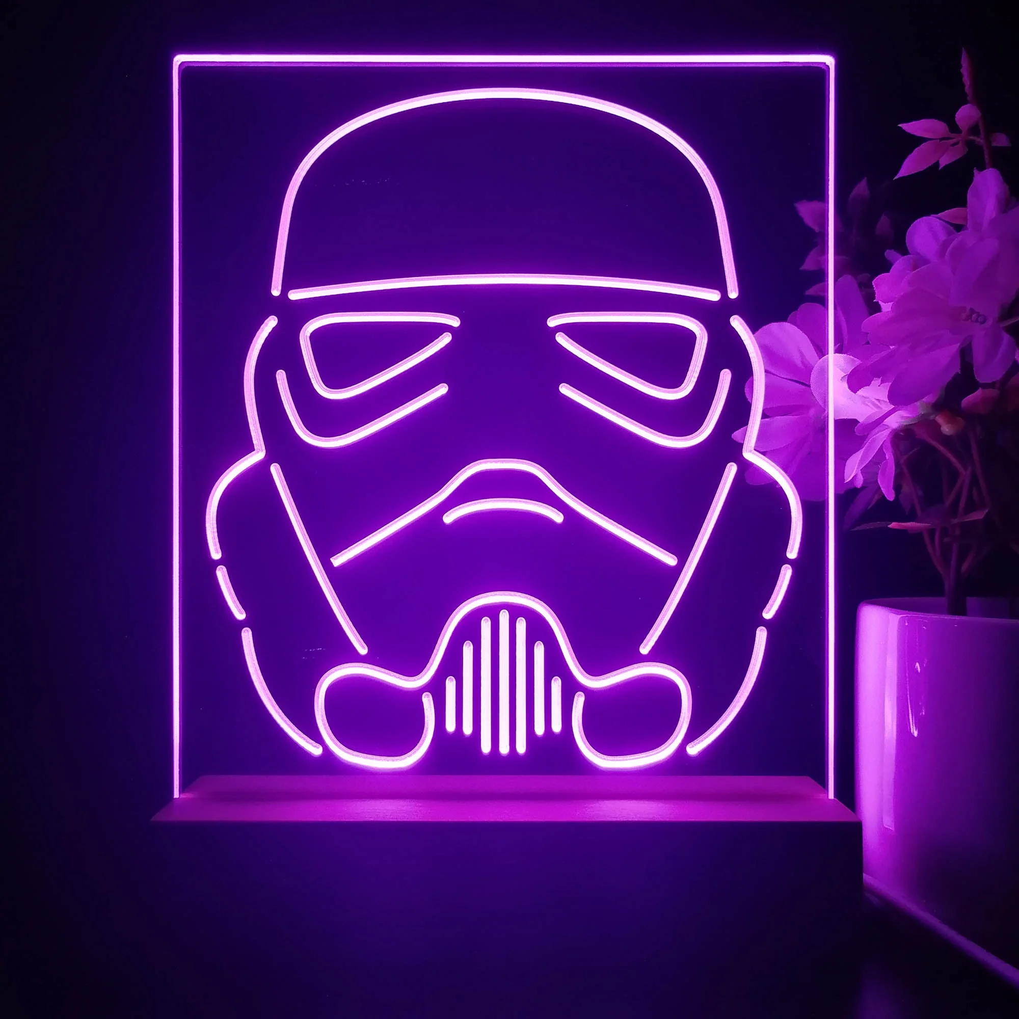 Star Wars Stormtrooper 3D Illusion Night Light Desk Lamp - Image 5